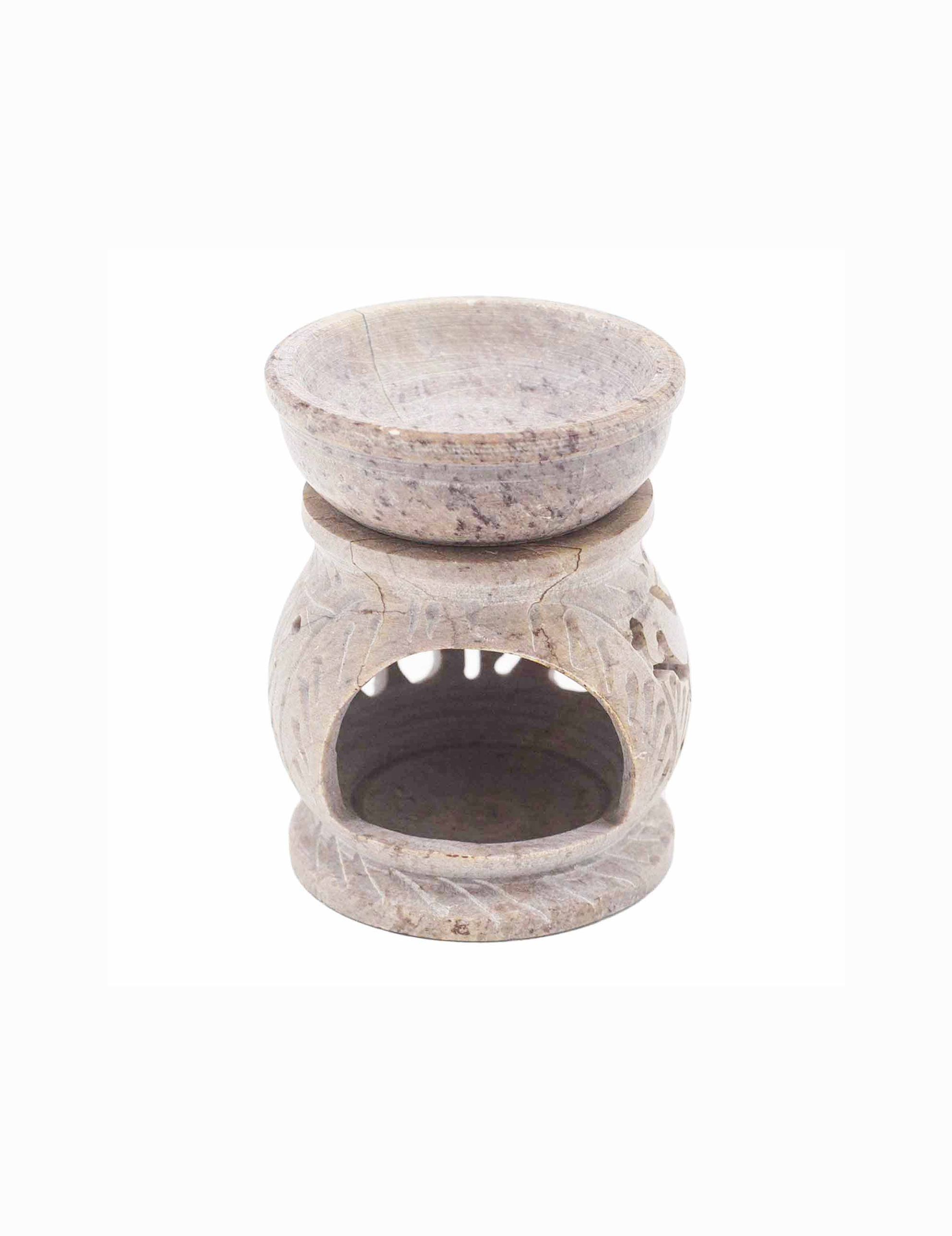 Soapstone Oliebrænder - Elefant