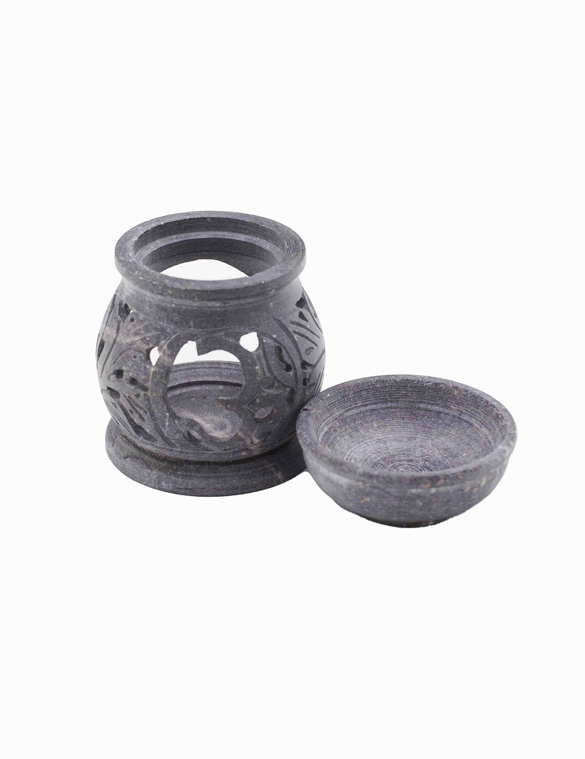 Soapstone Oliebrænder - Om