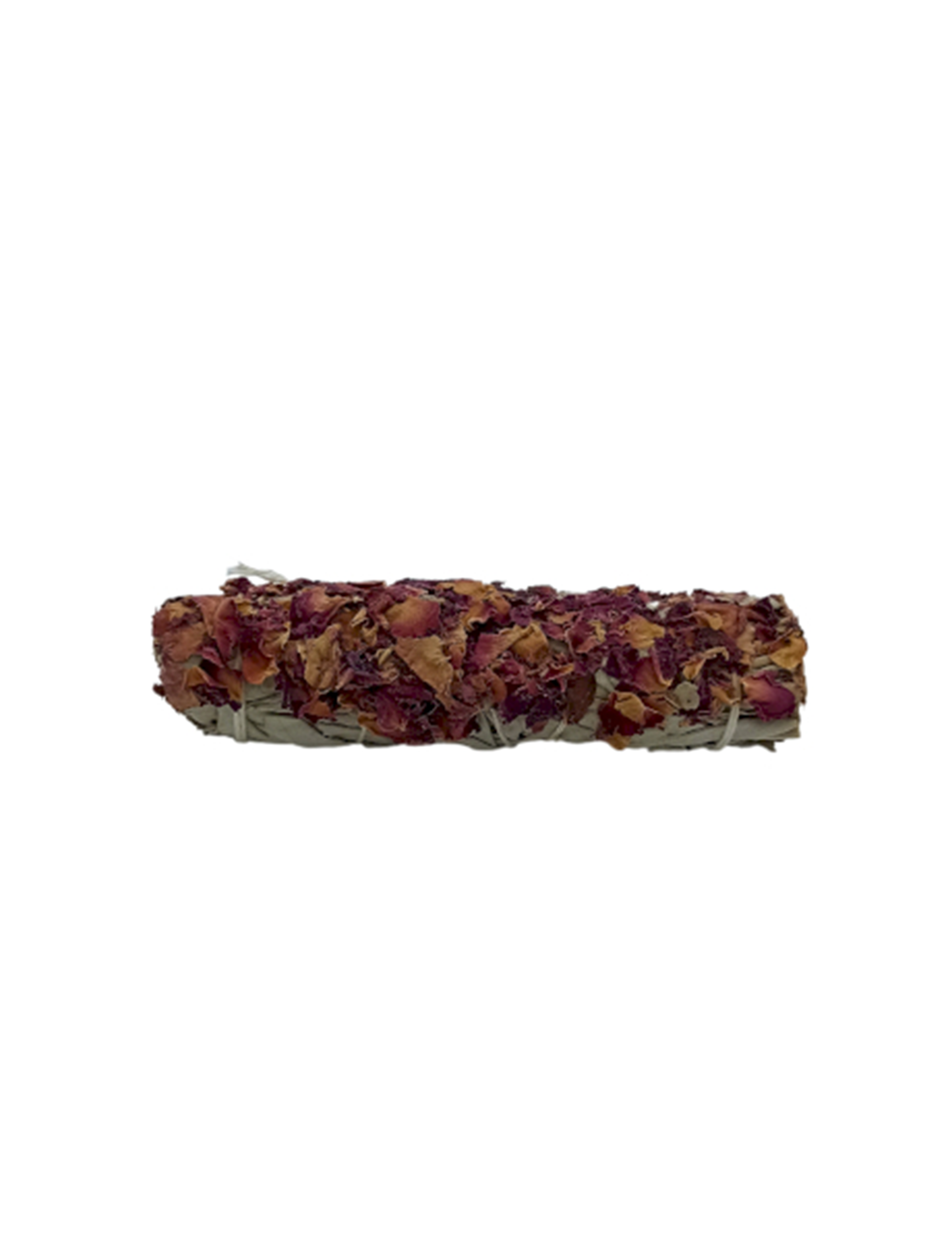 Smudge Stick - White Sage and Castille Rose (10cm)