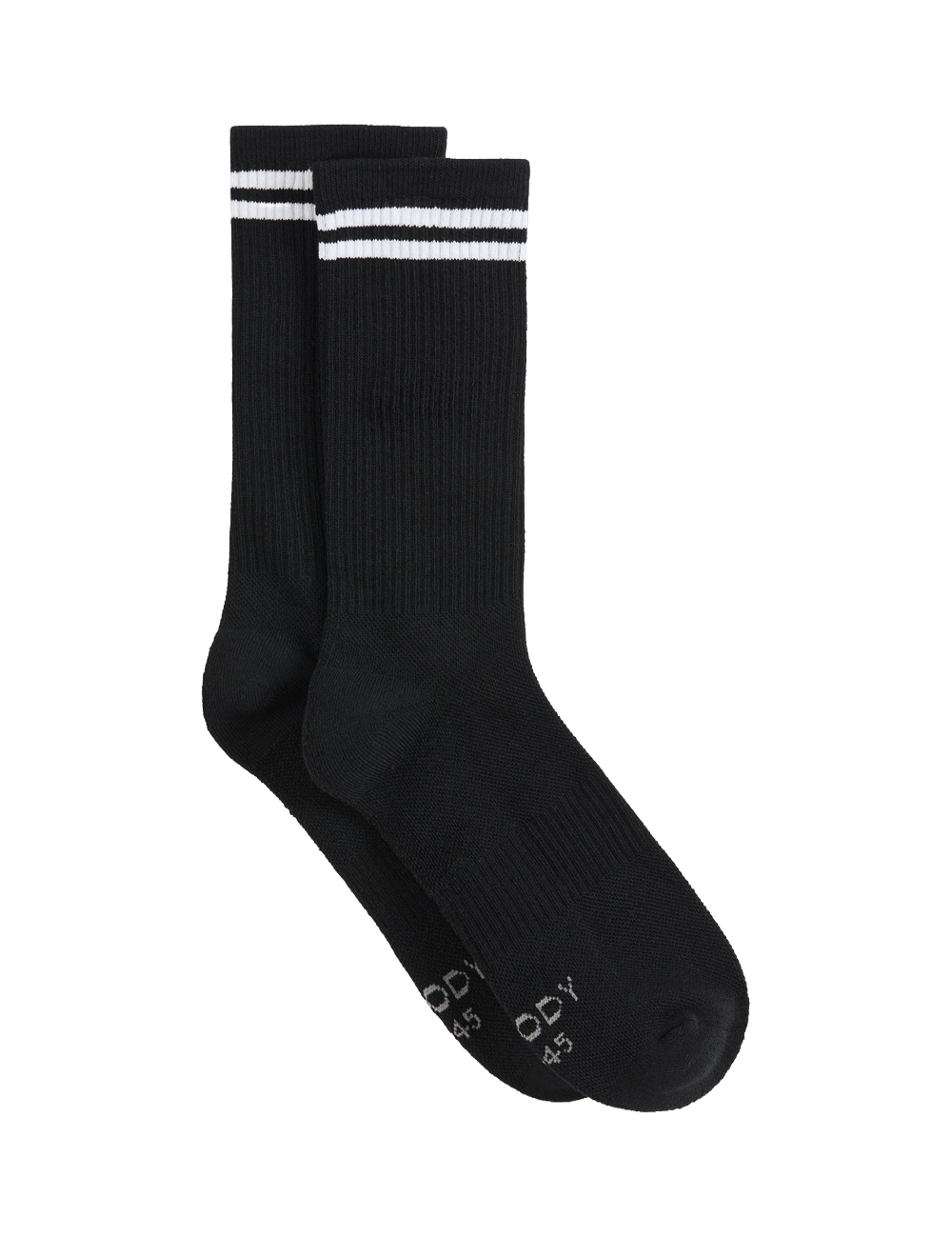 bambus-tennnissokker-black-white