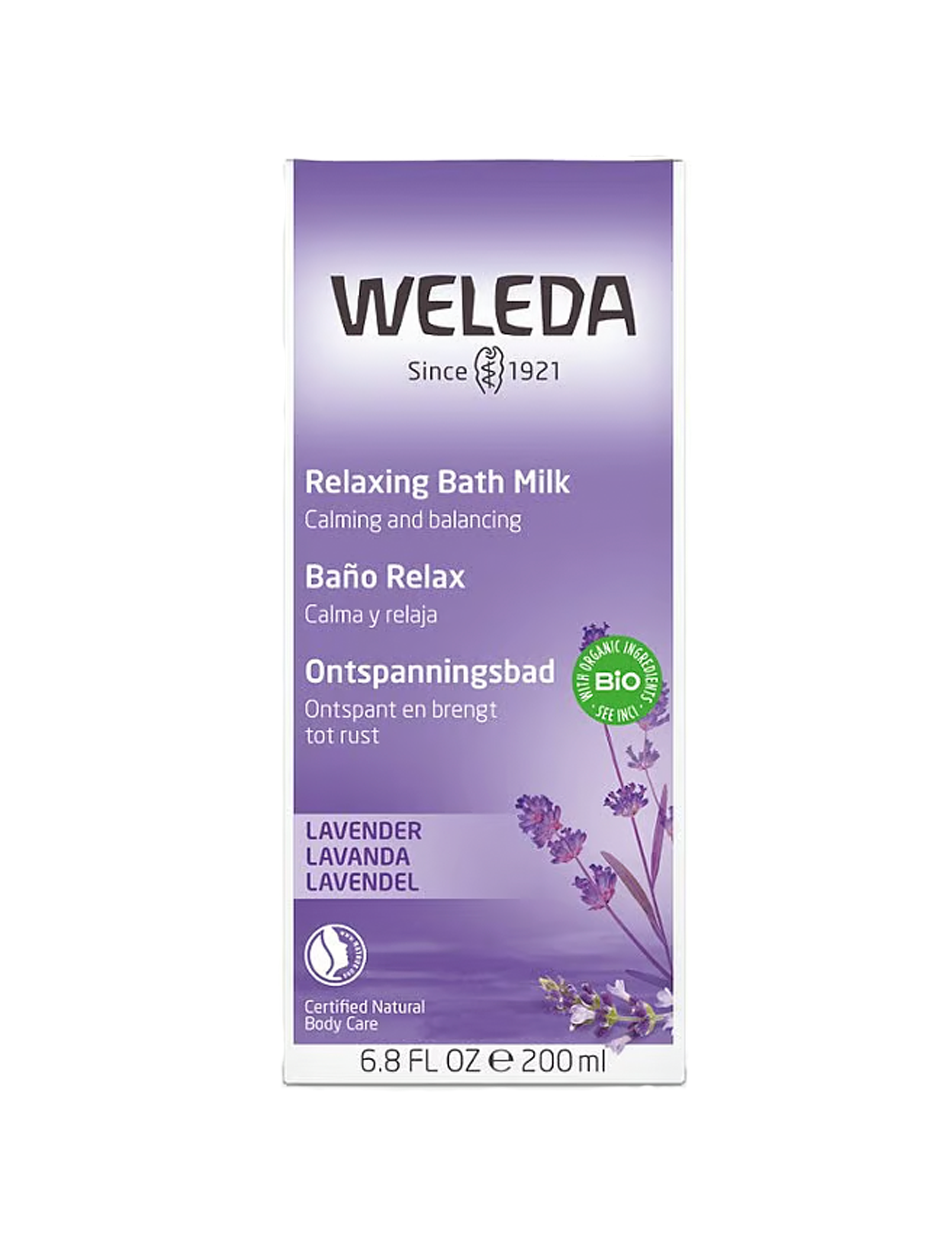 Relaxing bademælk med lavendel