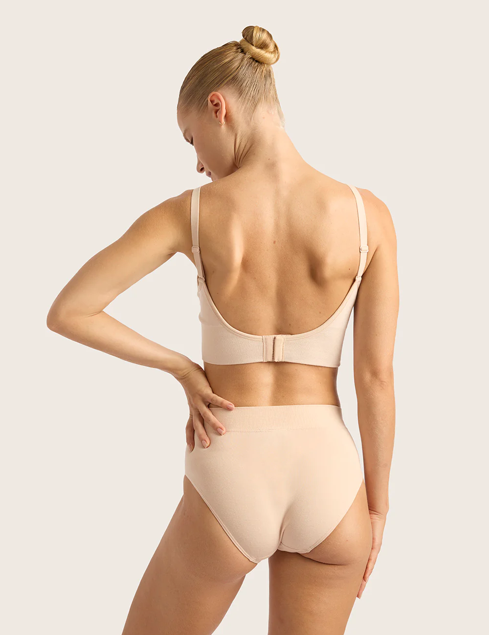 Wireless Low Back Bra