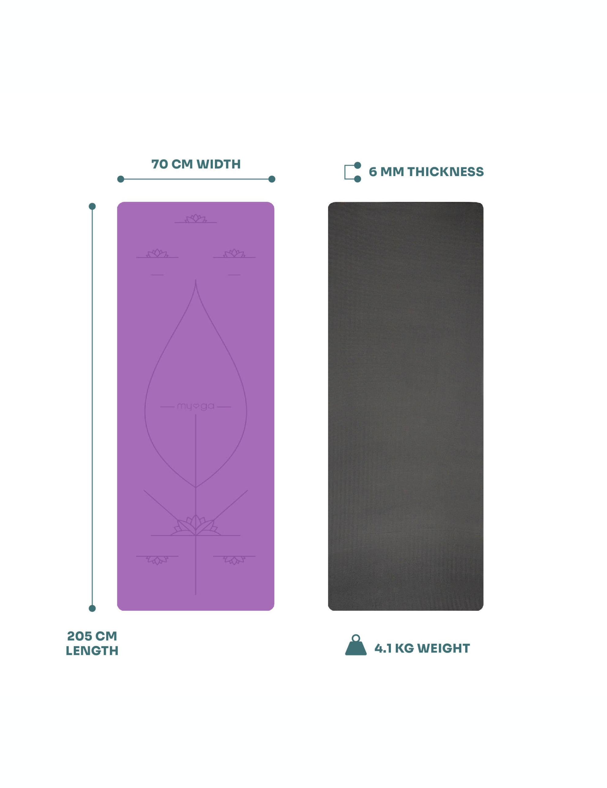 X-Large Alignment Yogamåtter