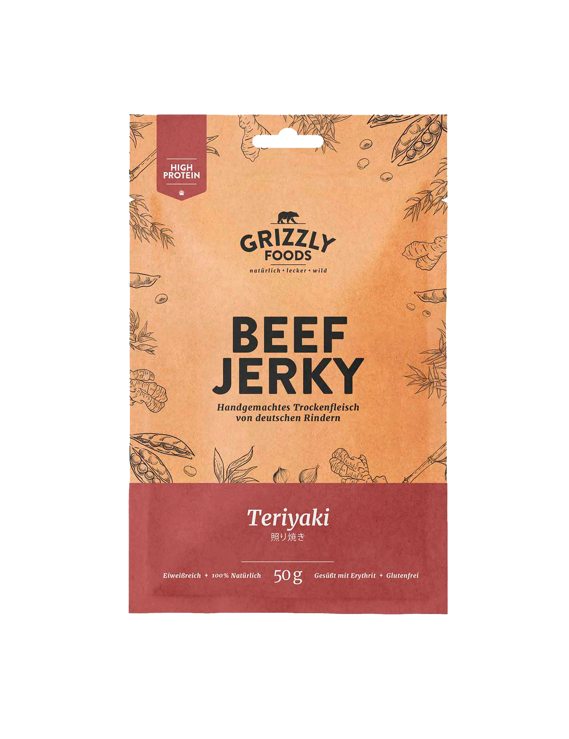 Beef Jerky Teriyaki (50g)
