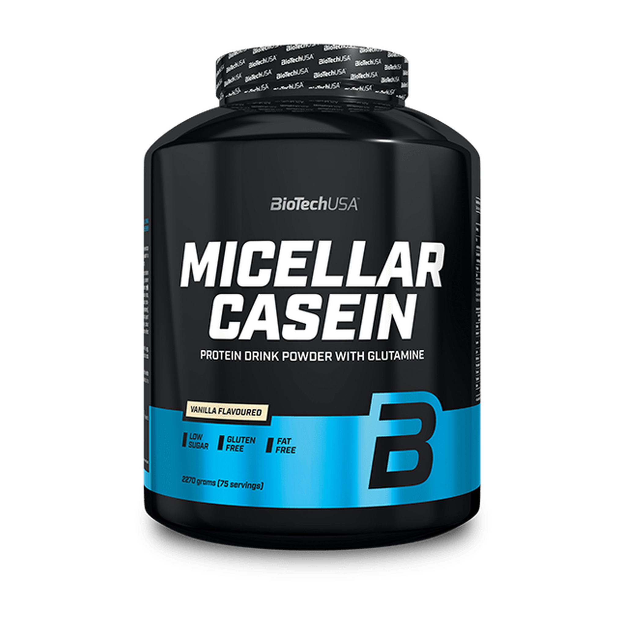 BioTechUSA Micellar Casein 2270 g – vanilje