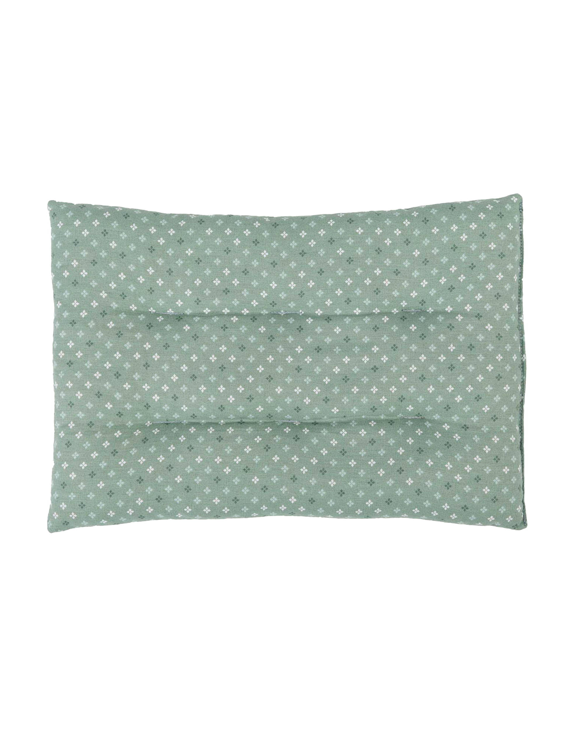 Kornpude med hvedefyld - grøn, 3 kg / 32x22 cm