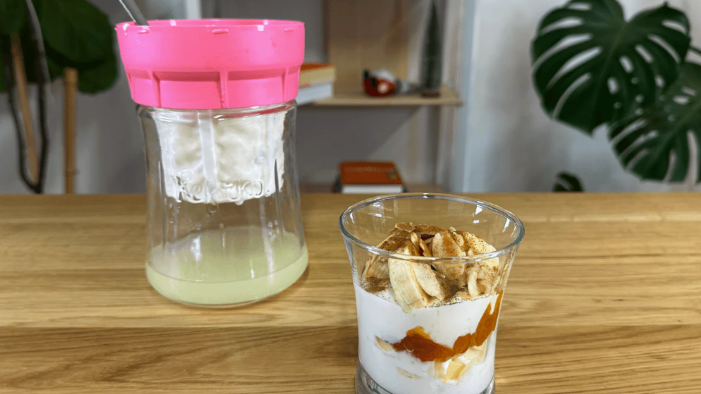 Kaki med Mælkekefir – Sund, Probiotisk Vinteropskrift med Kefirgryn