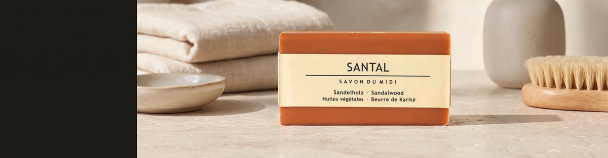 Sæbe med Sheasmør og Sandeltræ (100 g)