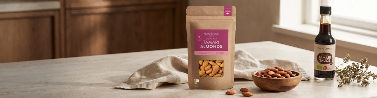 Gourmet Tamari Almonds – økologisk