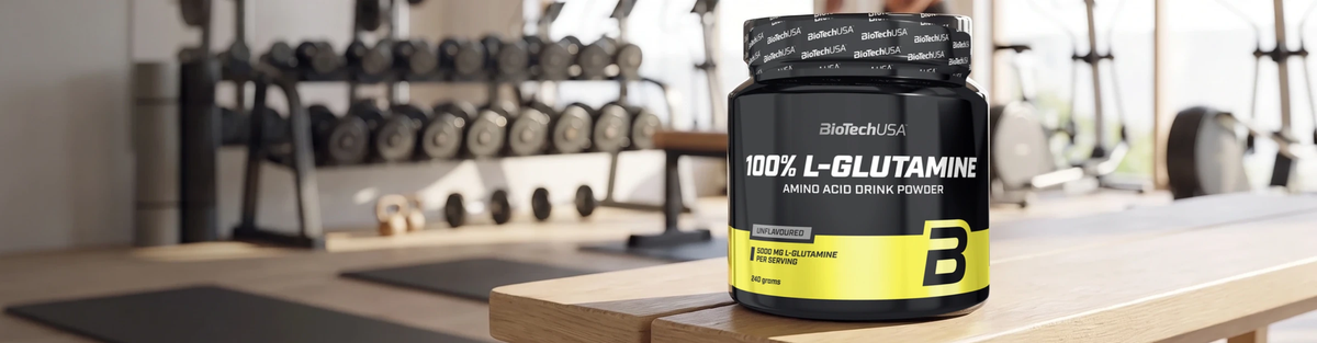 100% L-glutamine (240 g)