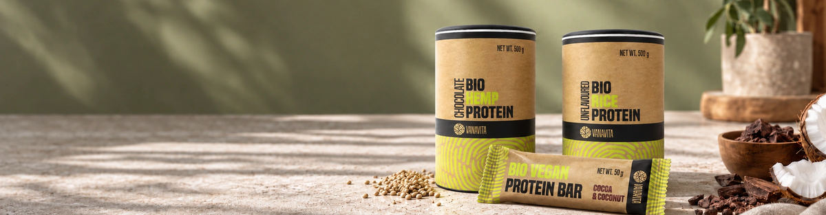 VanaVita planteprotein og proteinbar