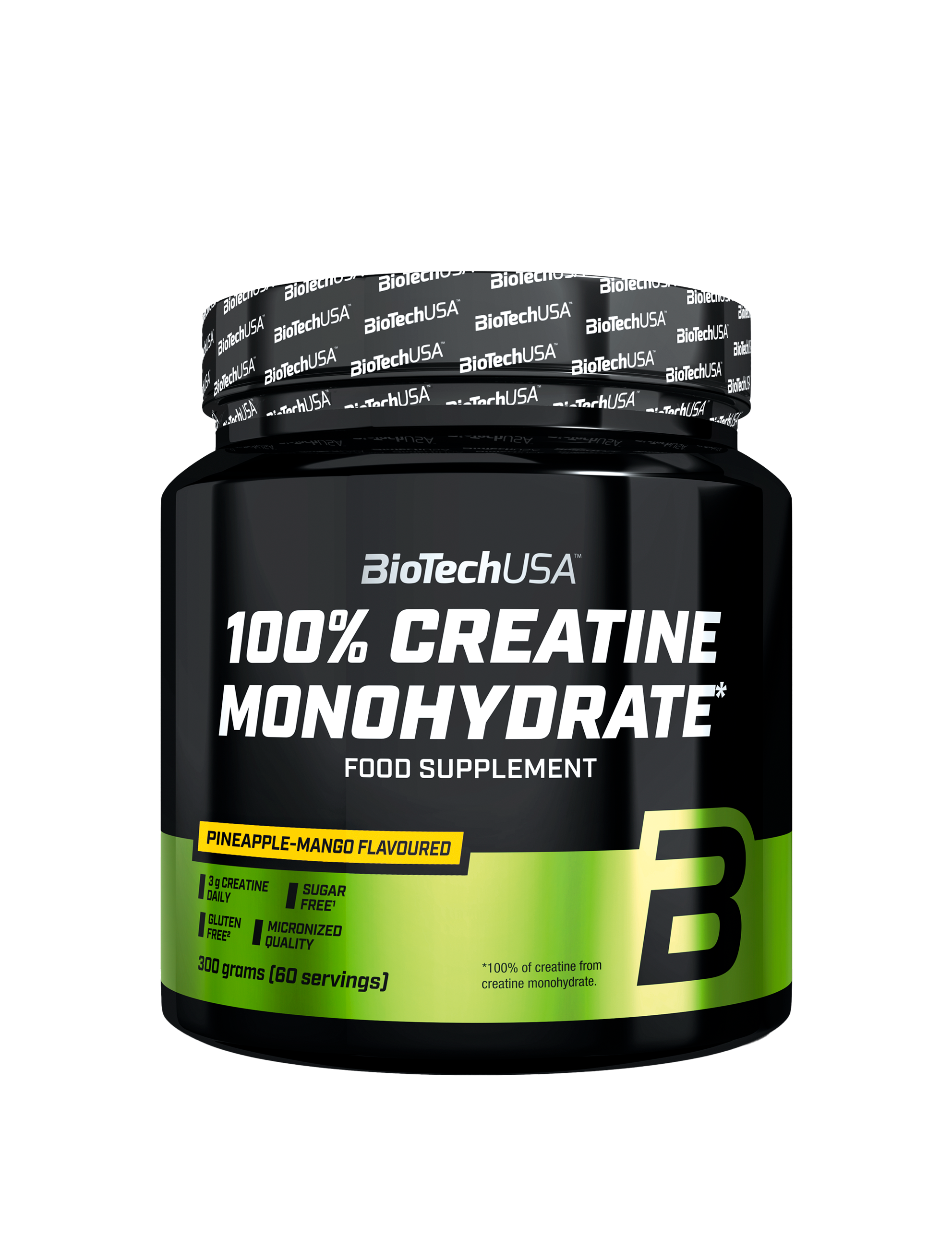 100% Creatine Monohydrate (300g) Pineapple-mango