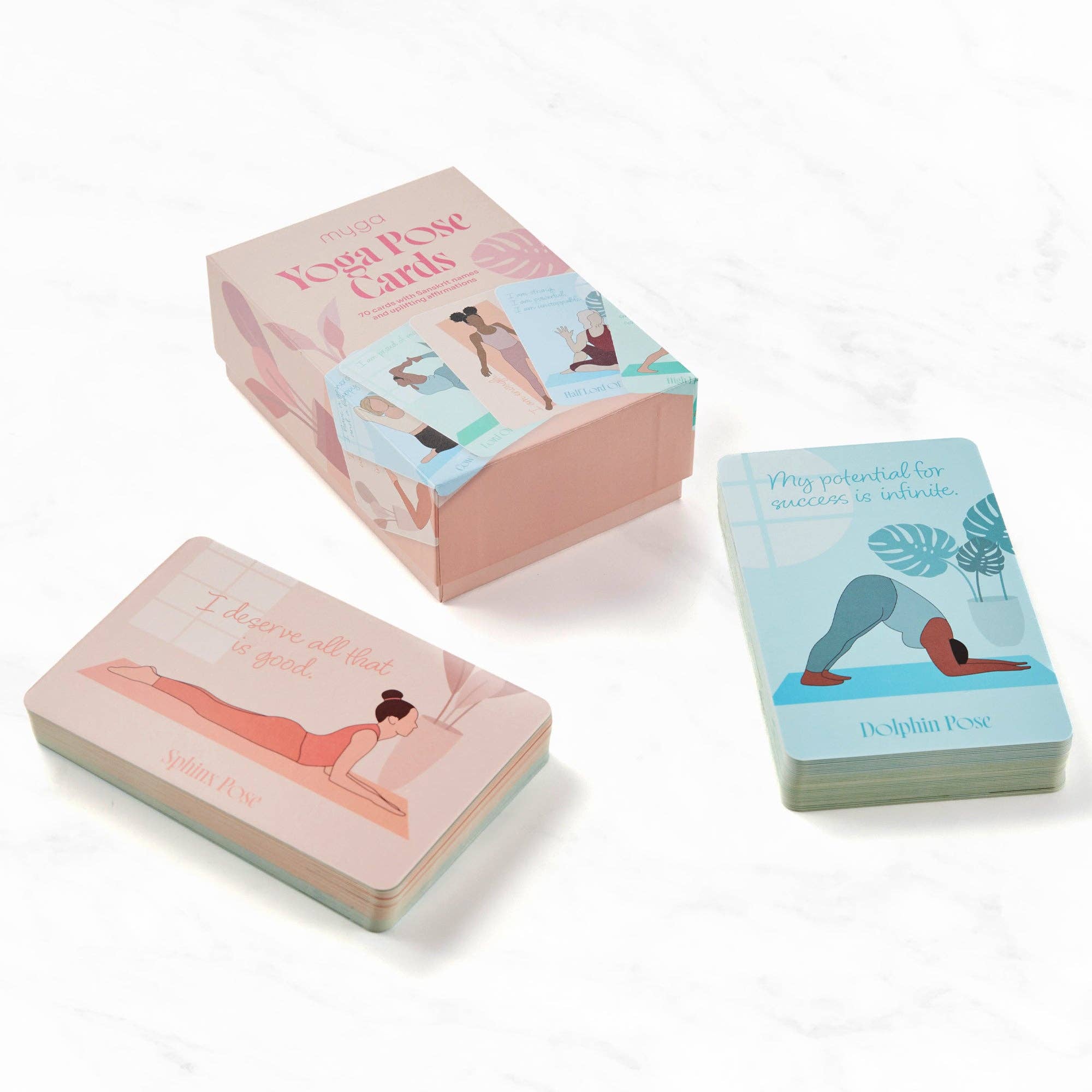 Mini Affirmation yogaøvekort