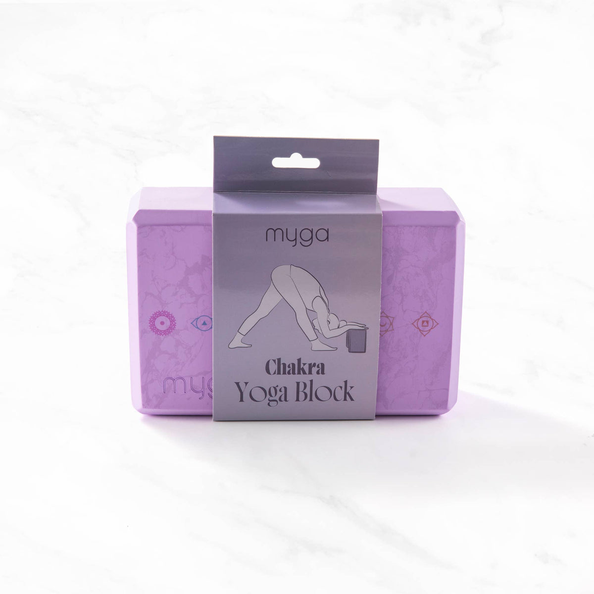Myga yogablok i skum – Chakra