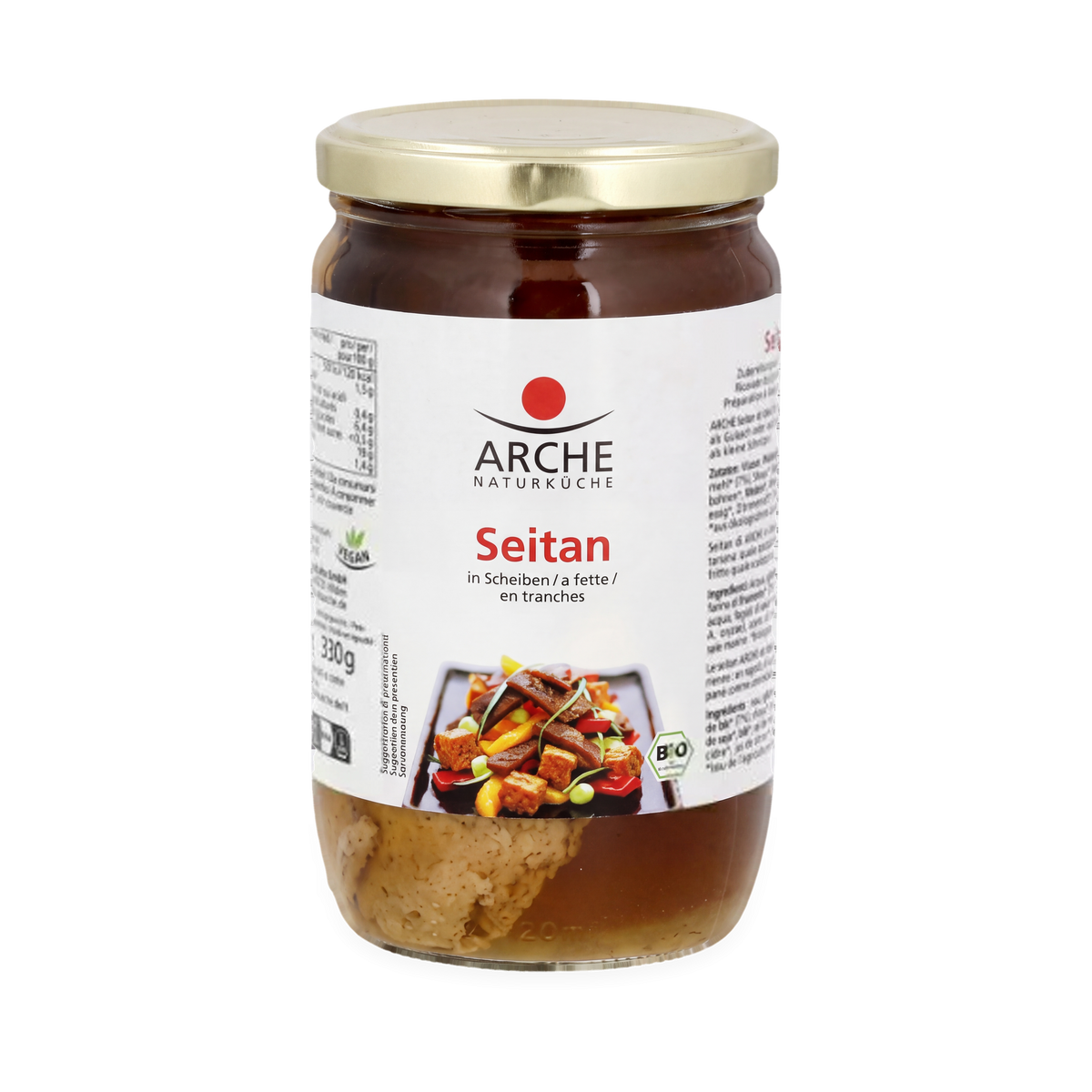 Guru Food Seitanskiver i Sojasauce (650 g)