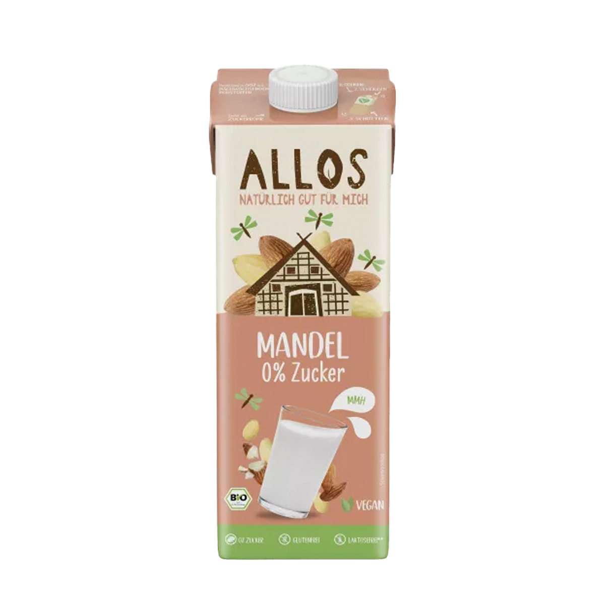 Allos Økologisk Mandeldrik natur 1 l