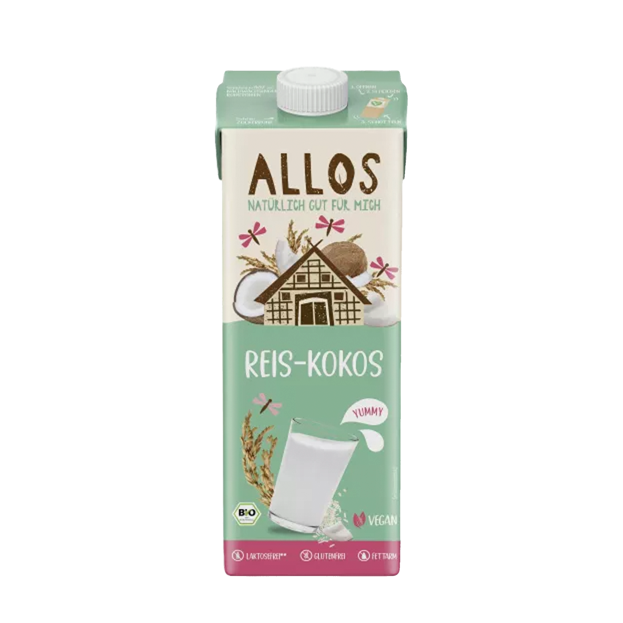 Allos Økologisk Ris-Kokos drik 1 l