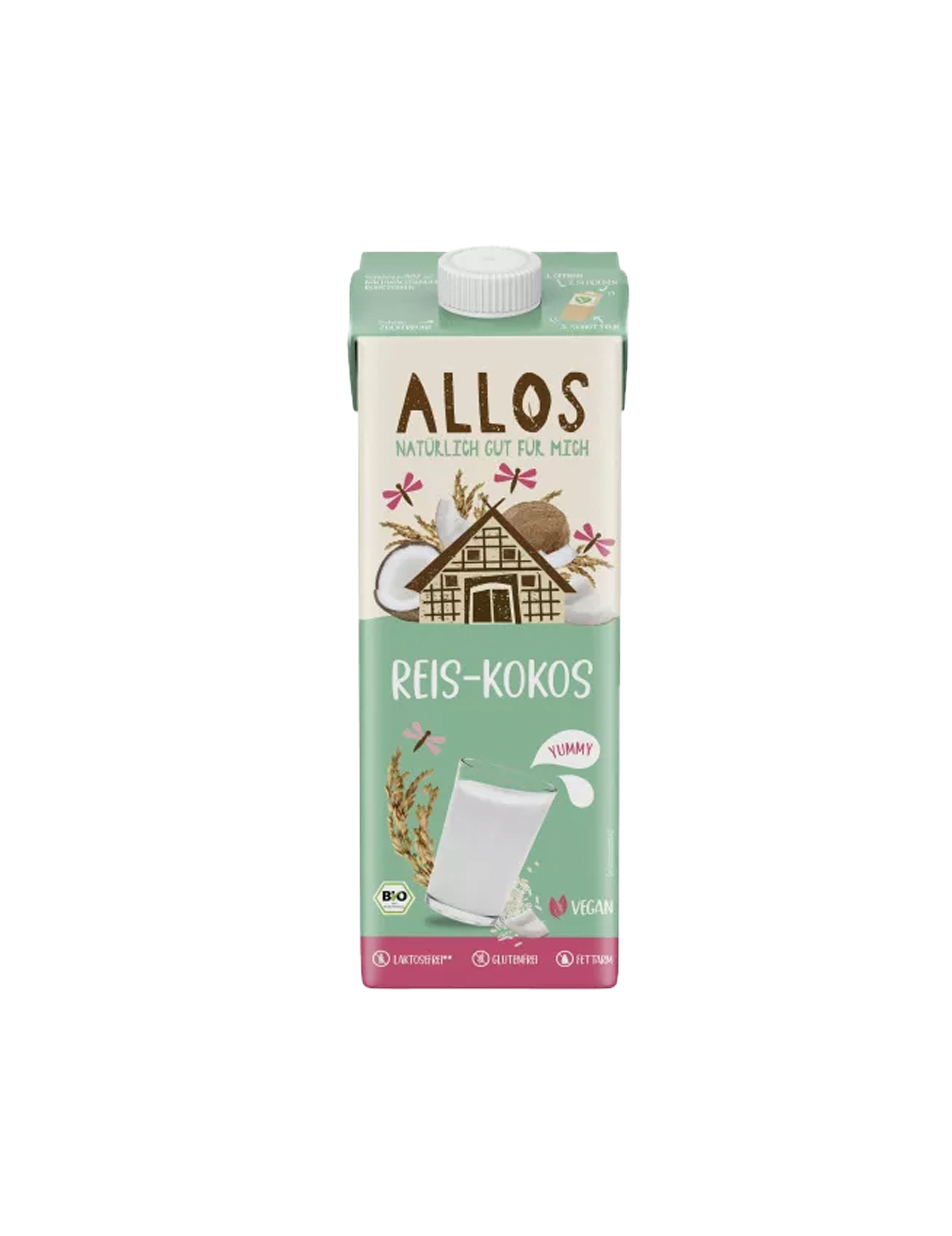 Økologisk Ris-Kokos drik 1L