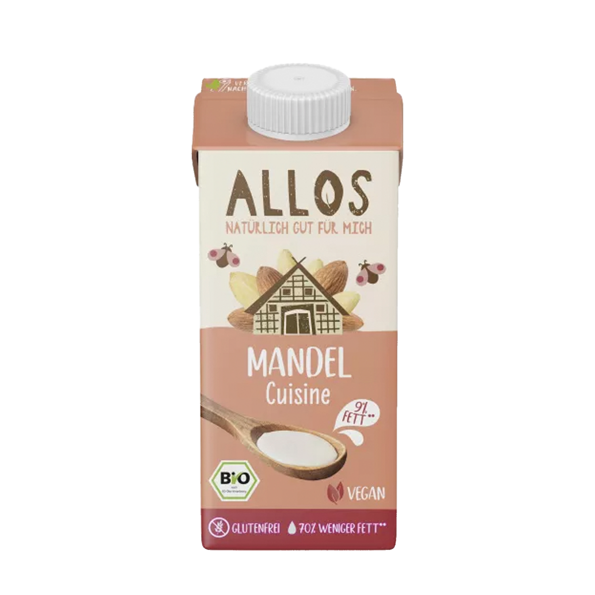 Allos Økologisk Mandel cuisine 9% (200 ml)