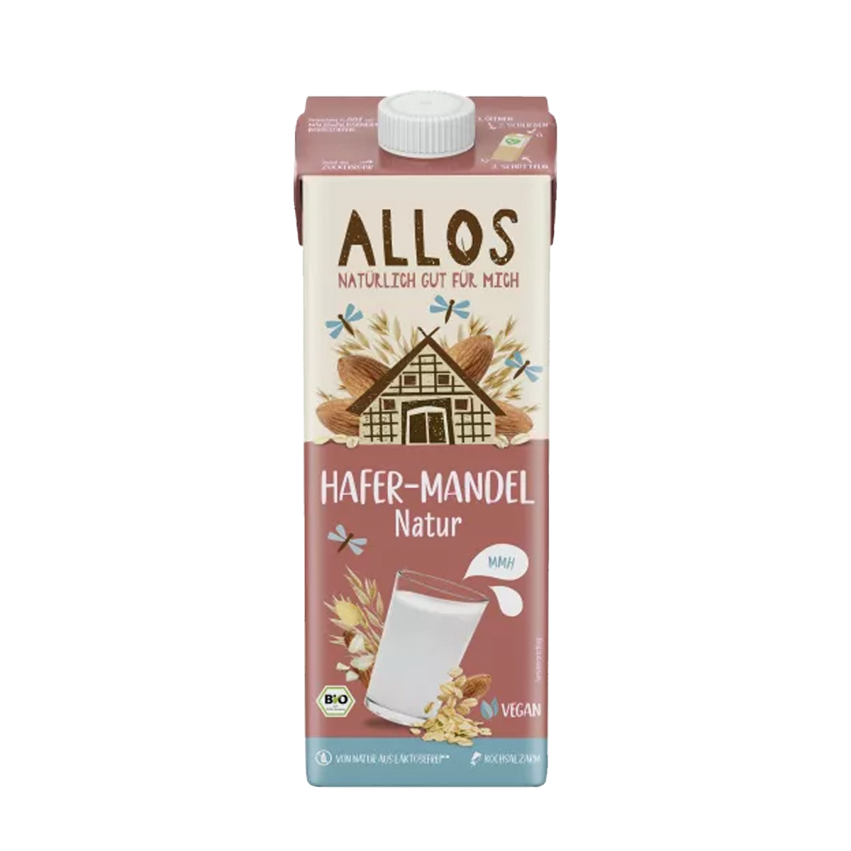 Allos Økologisk Havre-Mandeldrik 1 l