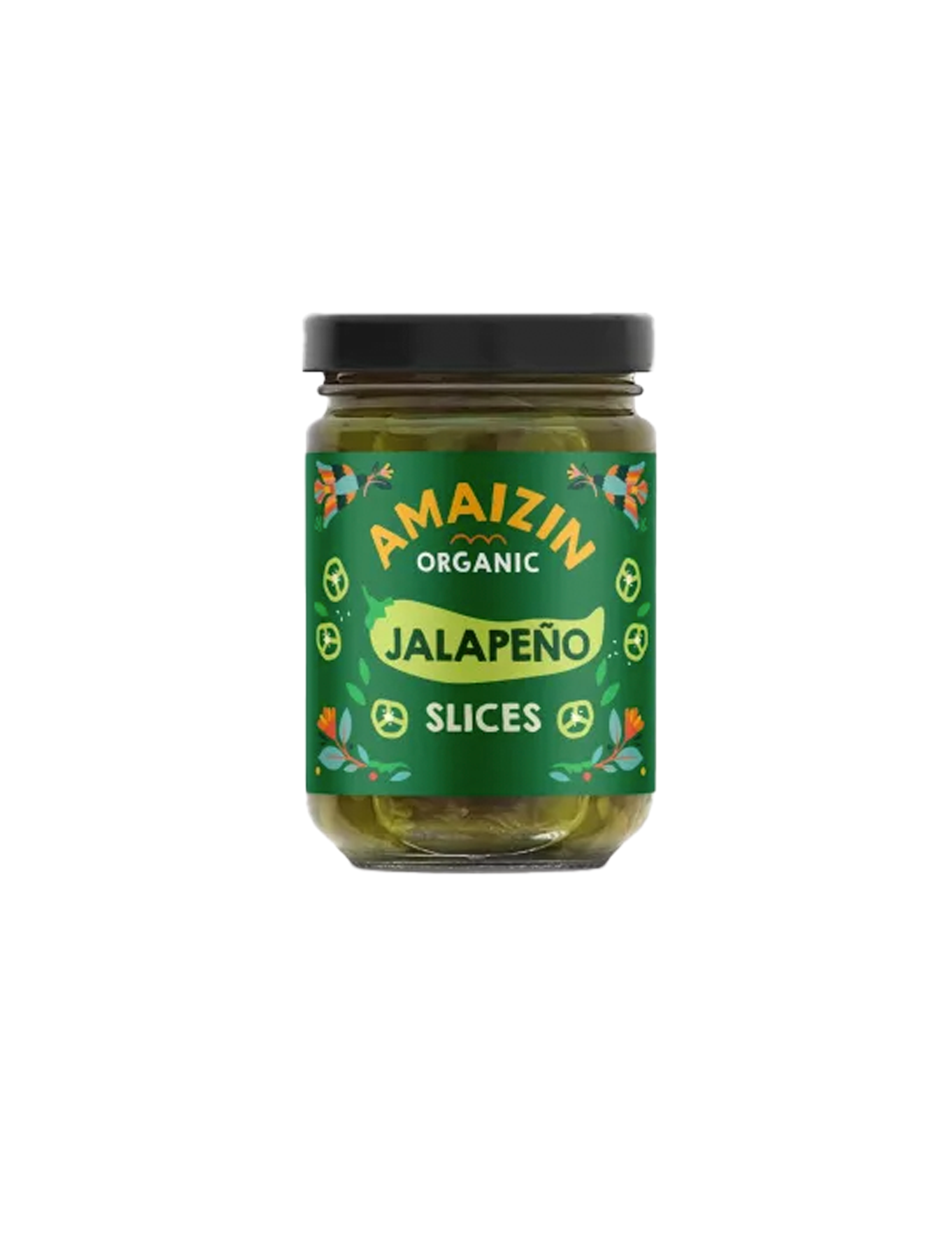 Økologiske Grønne Jalapeños (170g)