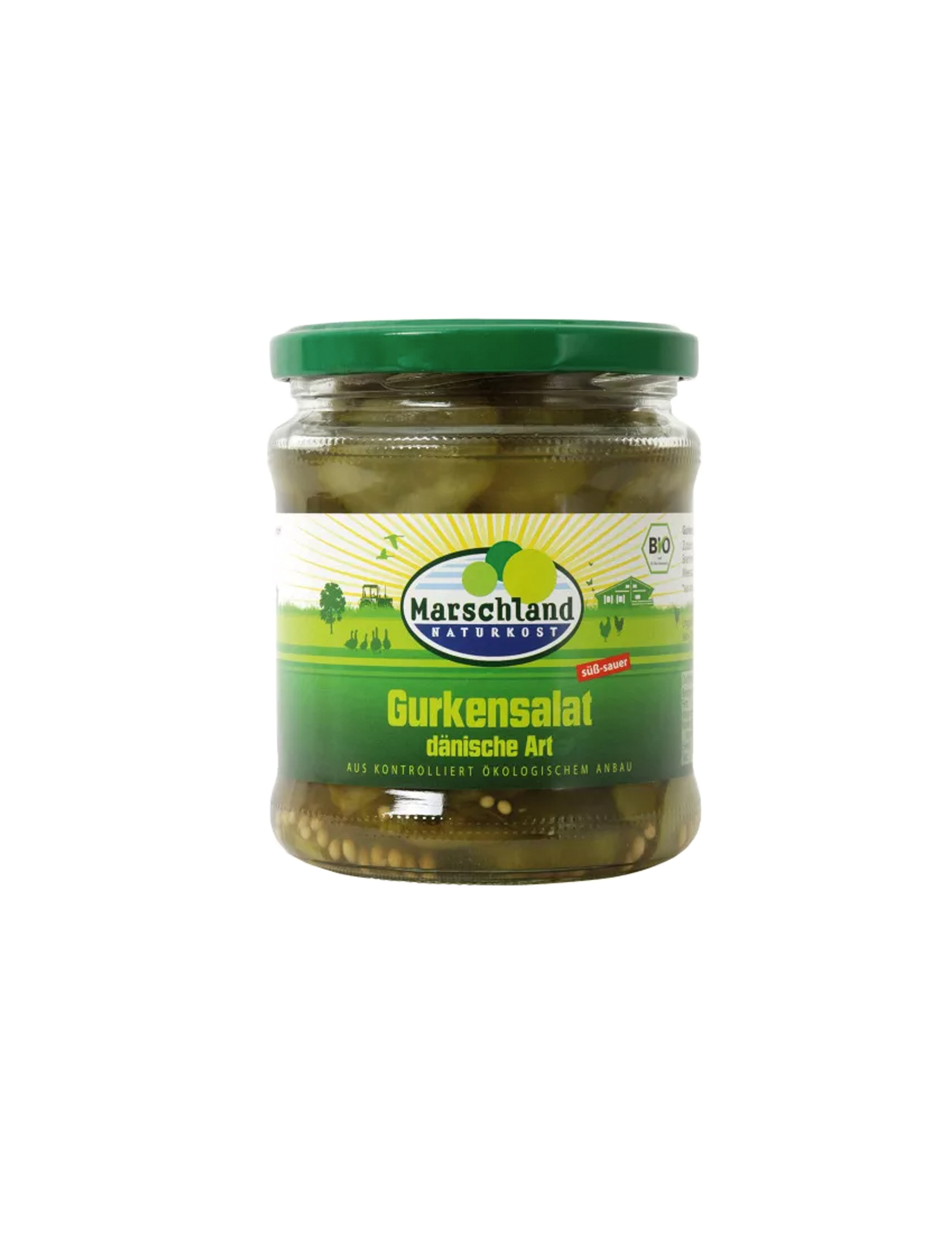Økologisk dansk agurkesalat (668g)