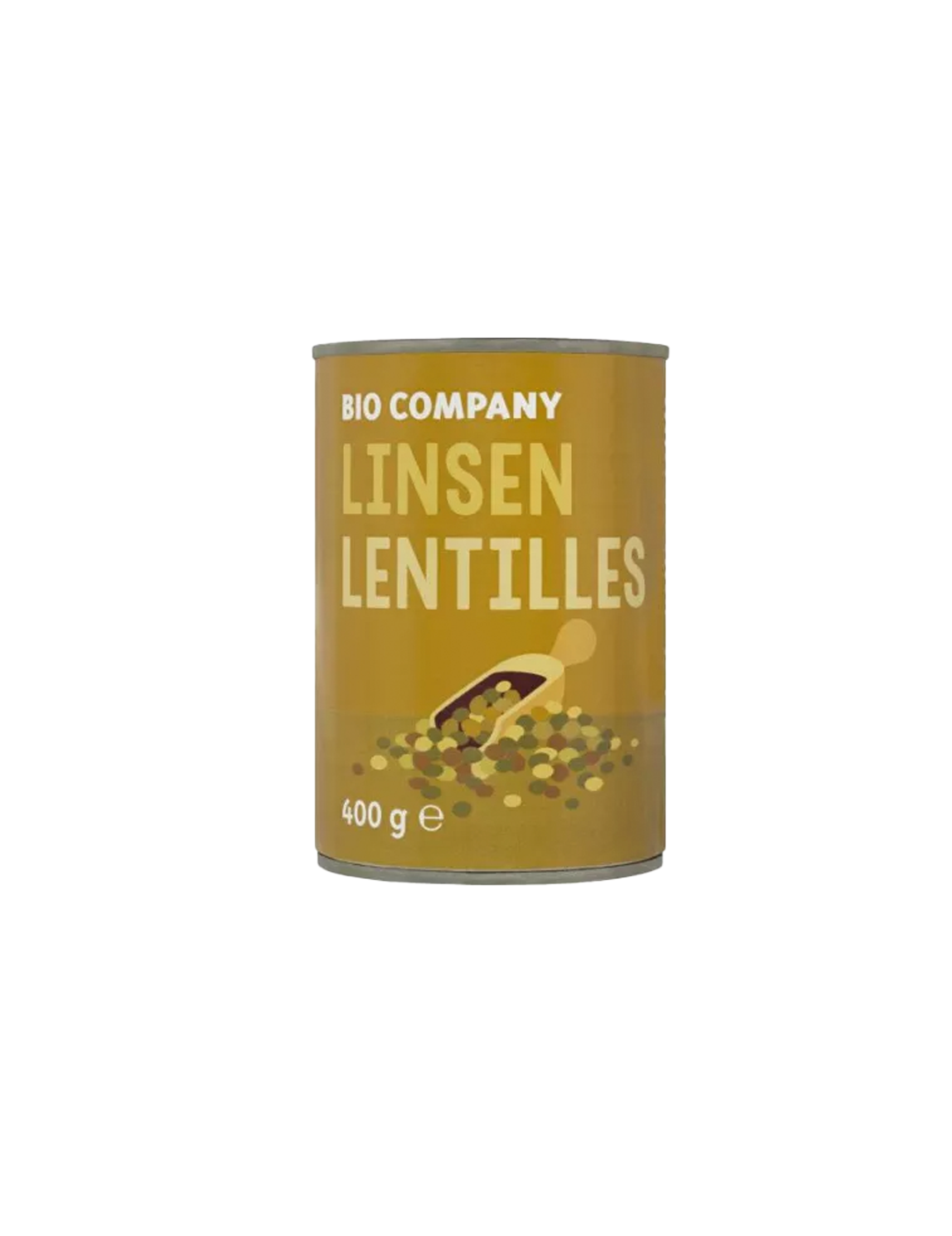 Økologiske linser i dåse (400g)