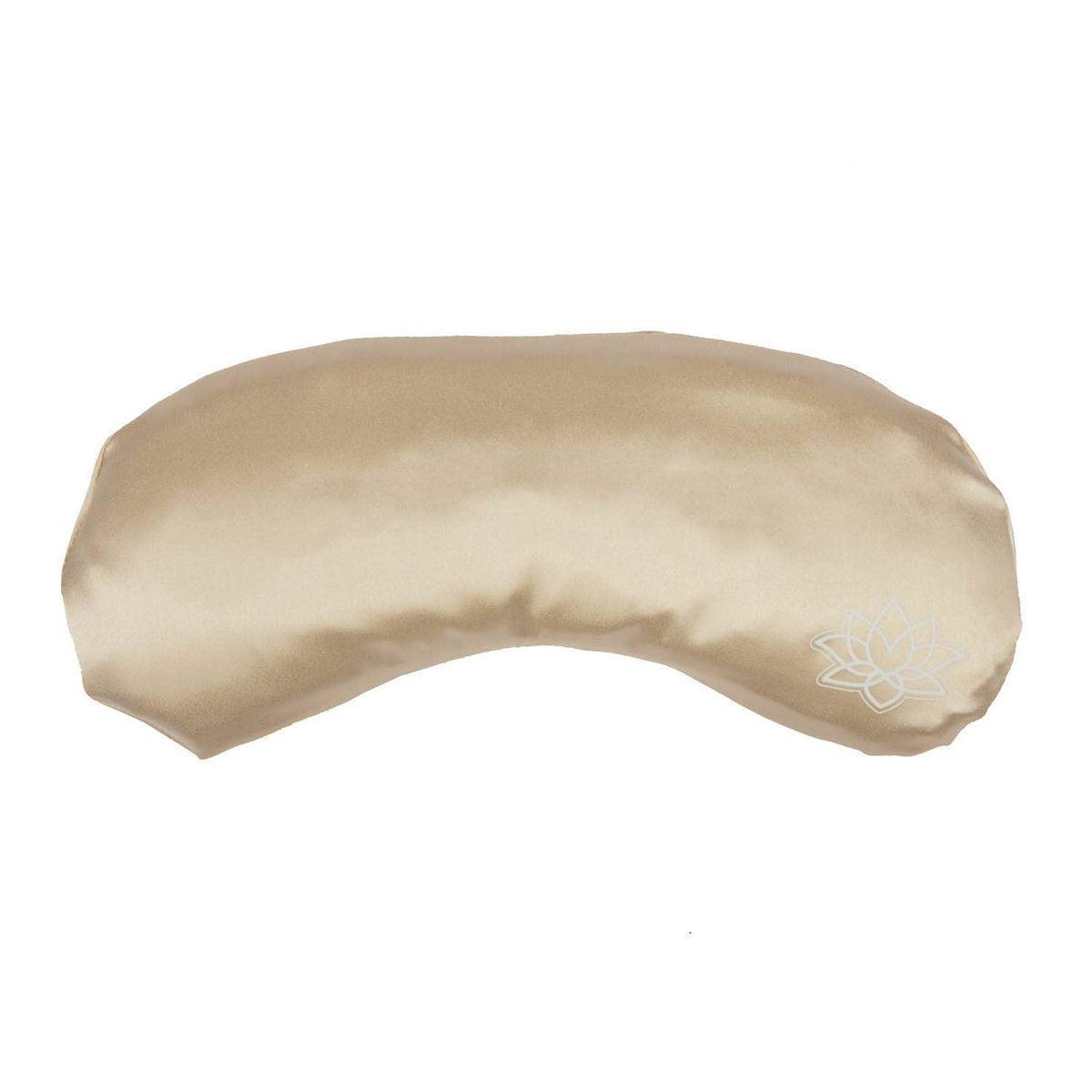 Bodynova øjenpude i silke – beige
