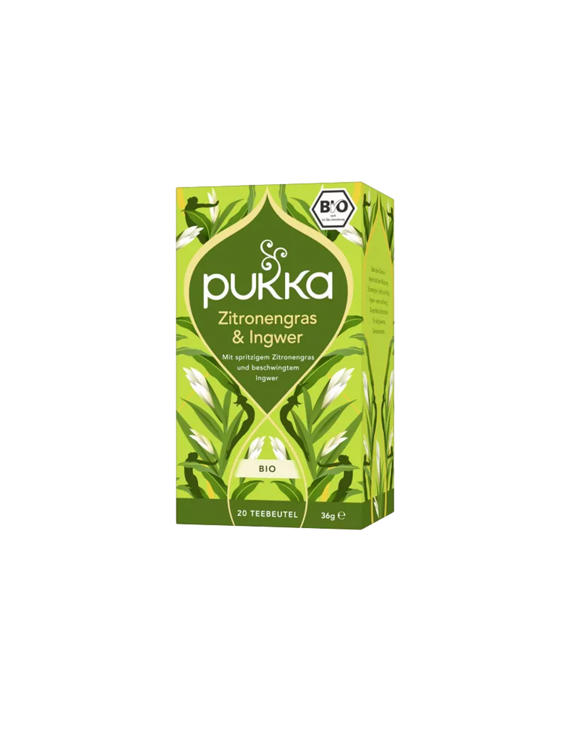 Økologisk Lemongrass & Ginger te