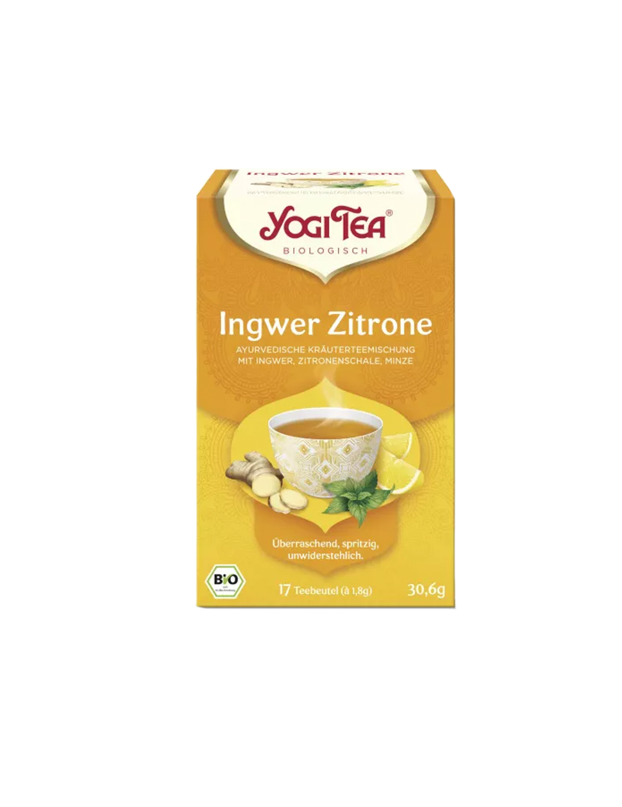 Økologisk Ginger & Citron te