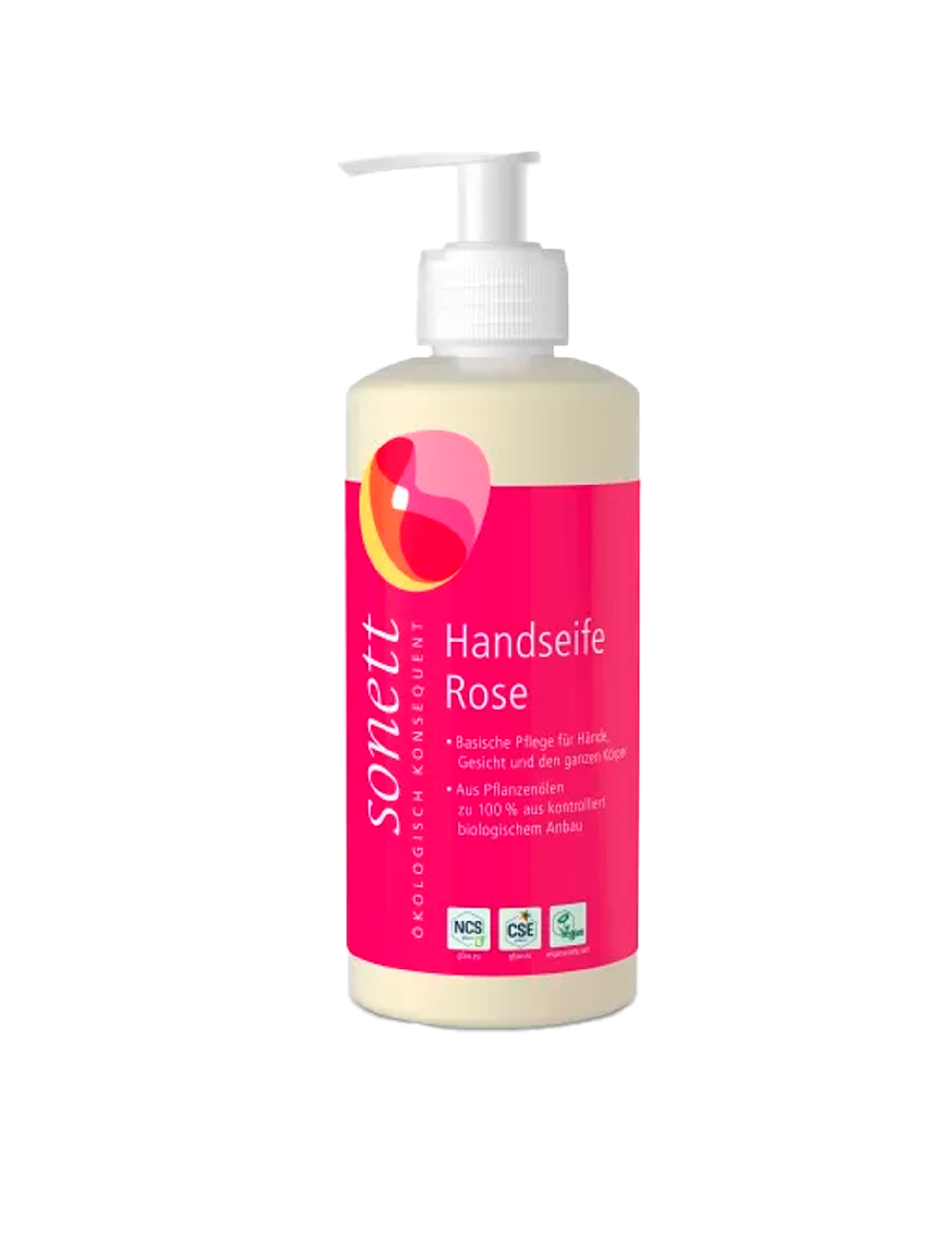 Økologisk Håndsæbe med Rose ( 300ml)