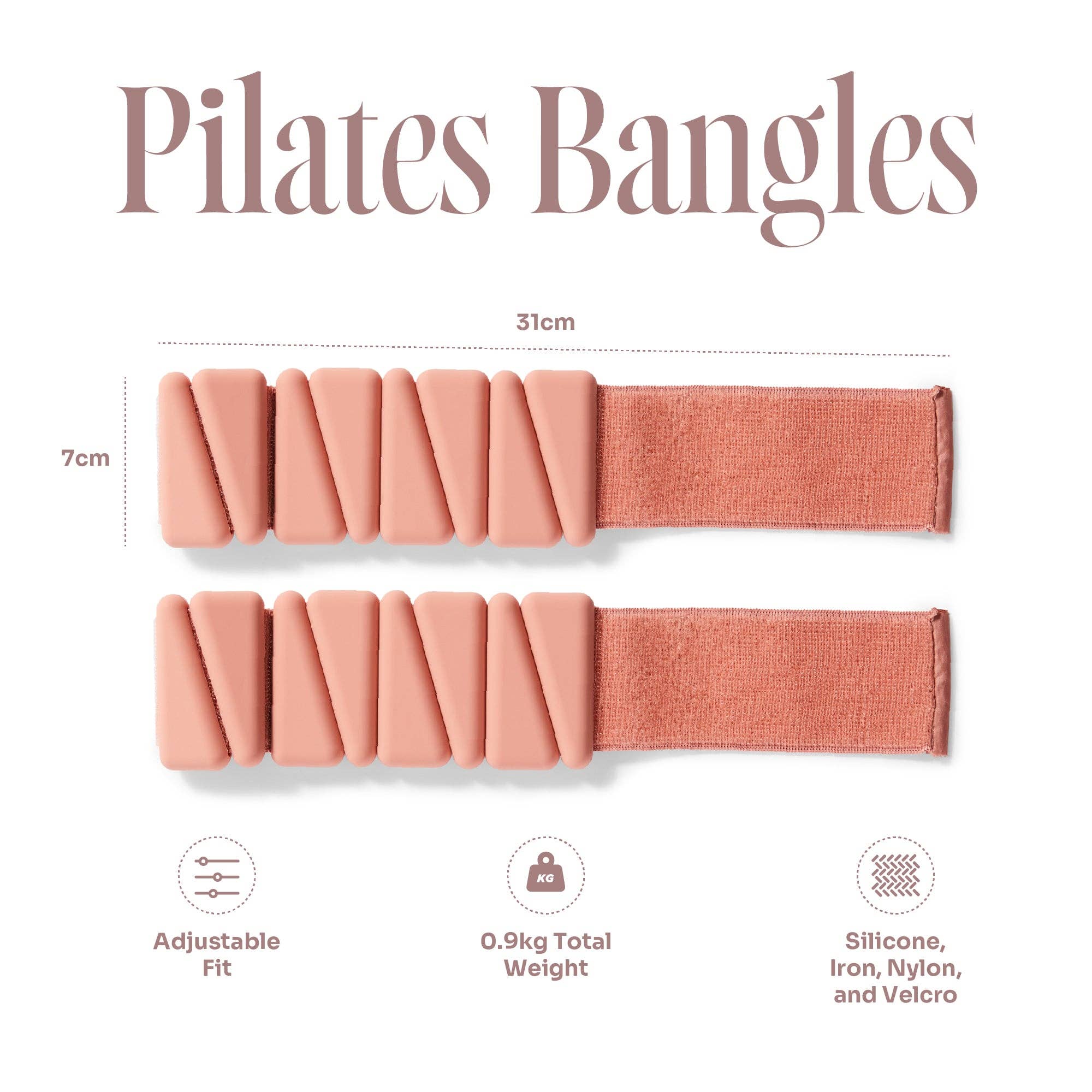 Pilates vægtarmbånd