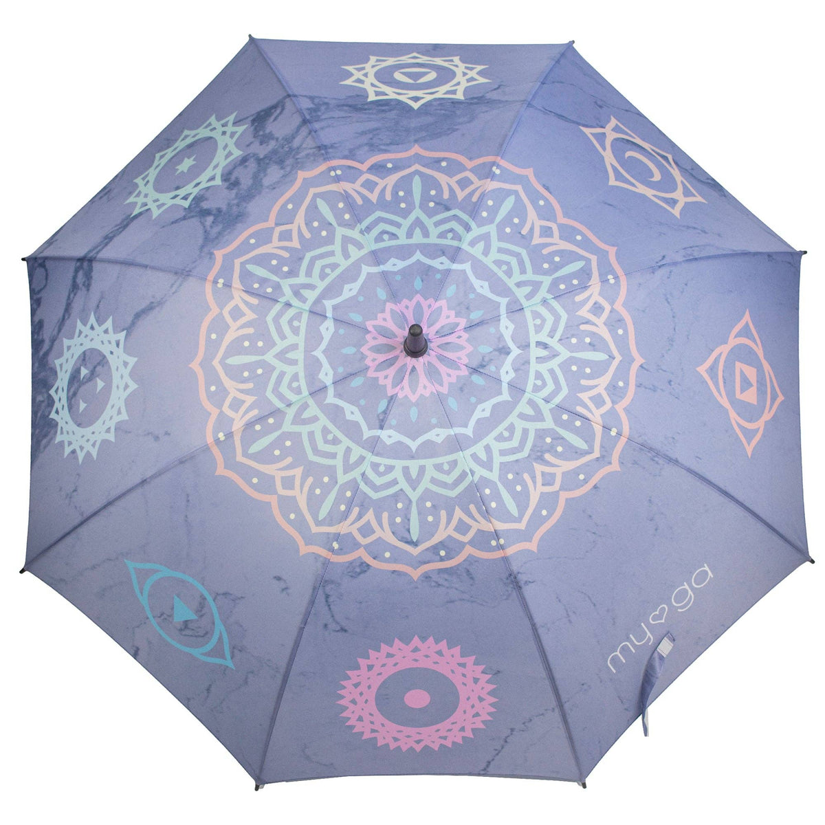 Myga Chakra paraply med korkhåndtag