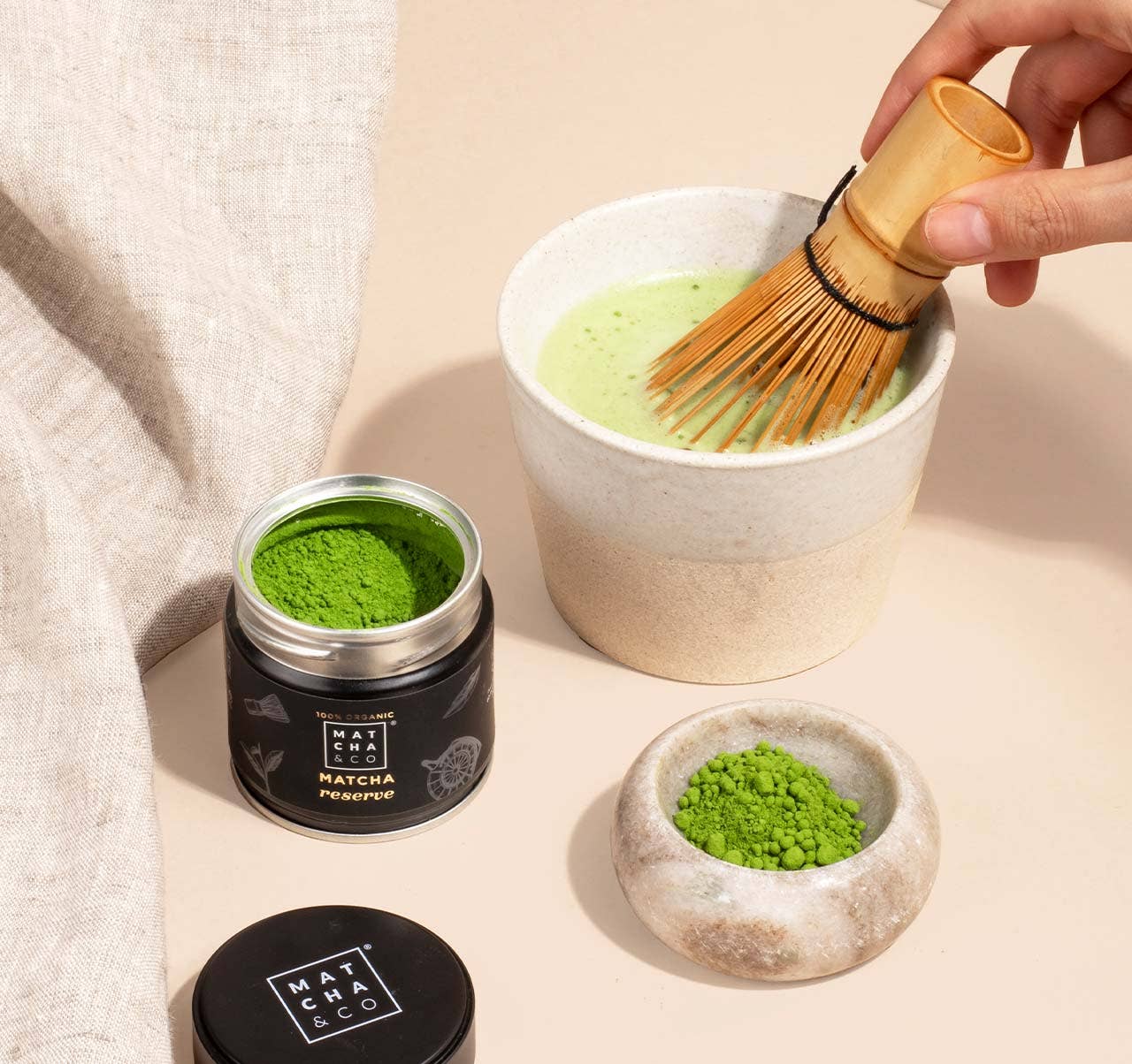 Chasen Bambuspiskeris til Matcha