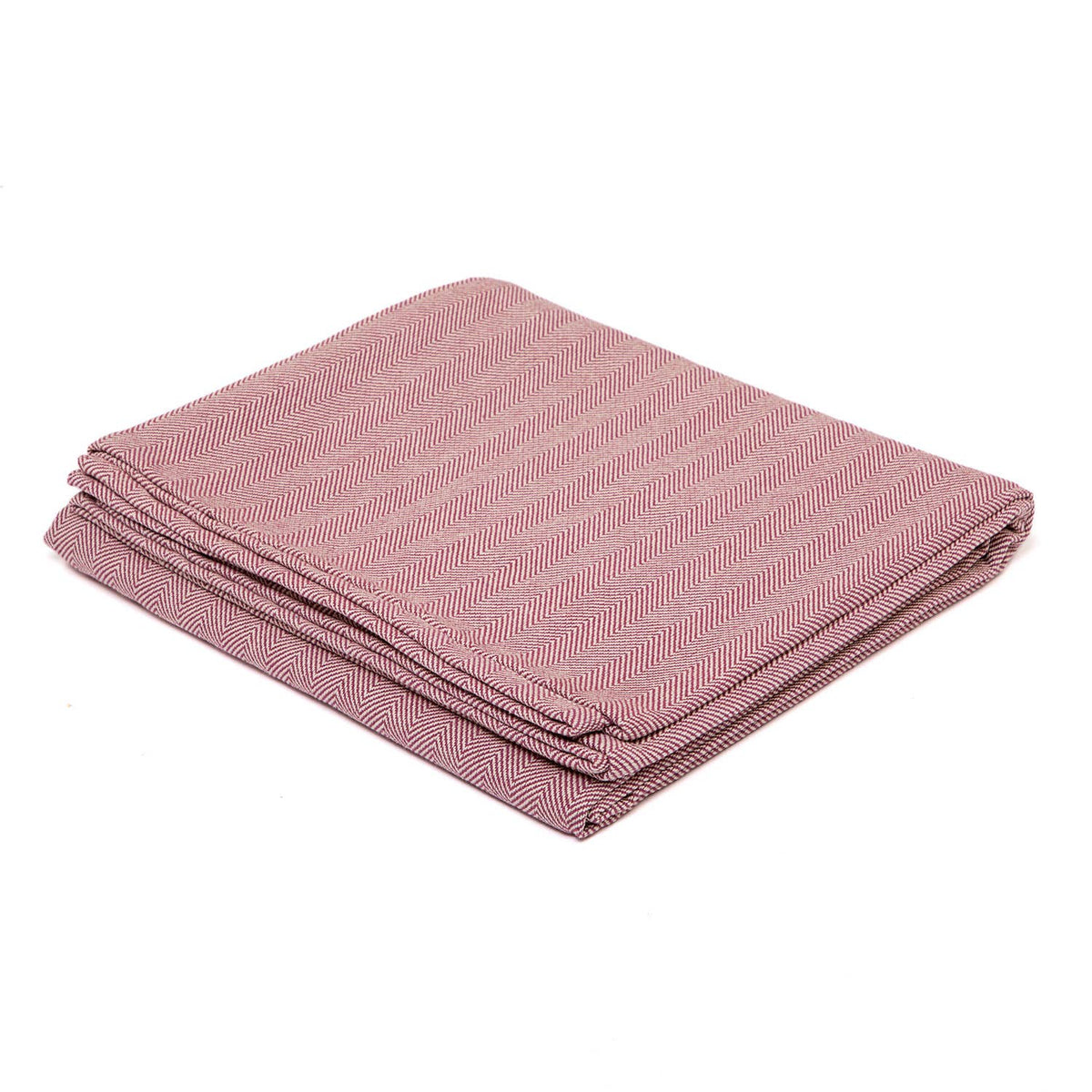 Bodynova NIDRA yogatæppe – natur/aubergine