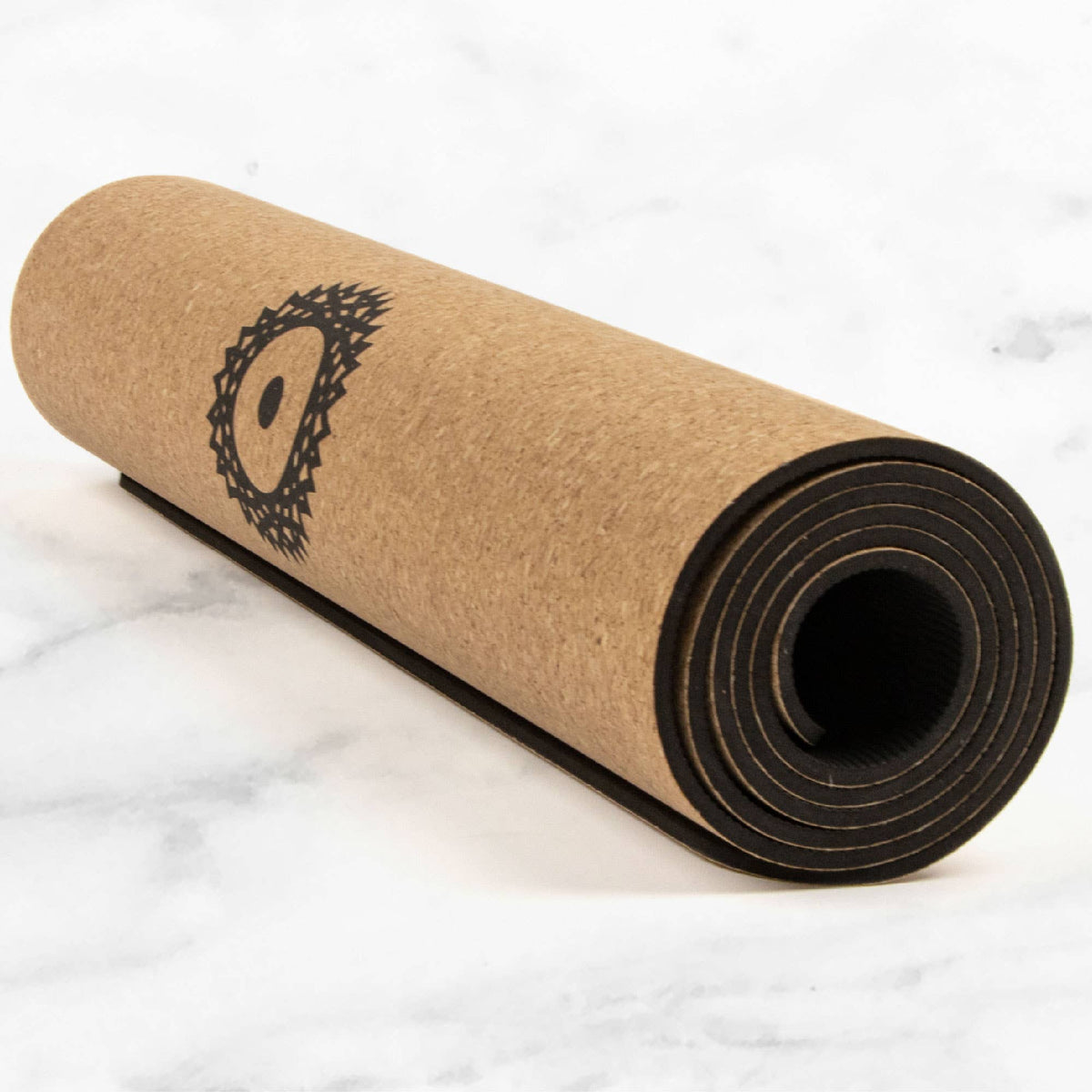 XL kork-yogamåtte 6 mm – Chakra