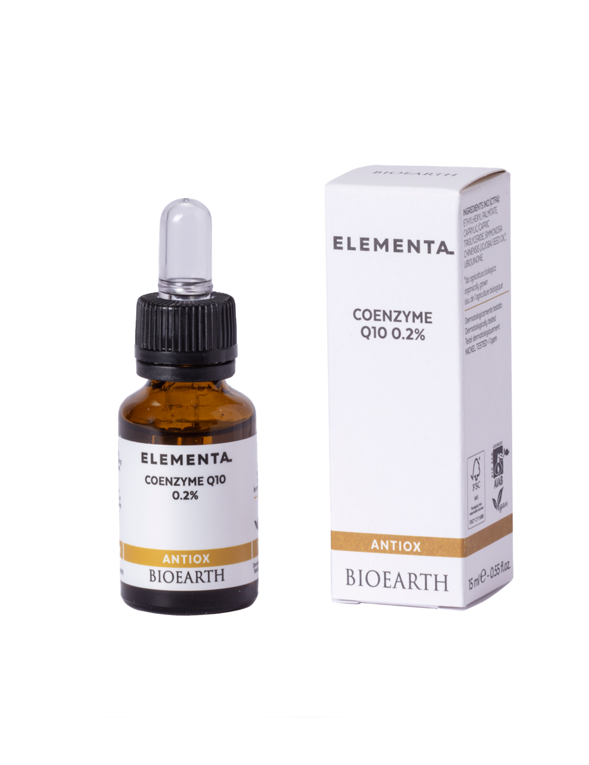 ELEMENTA Coenzyme Q10 0.2%, 15ml