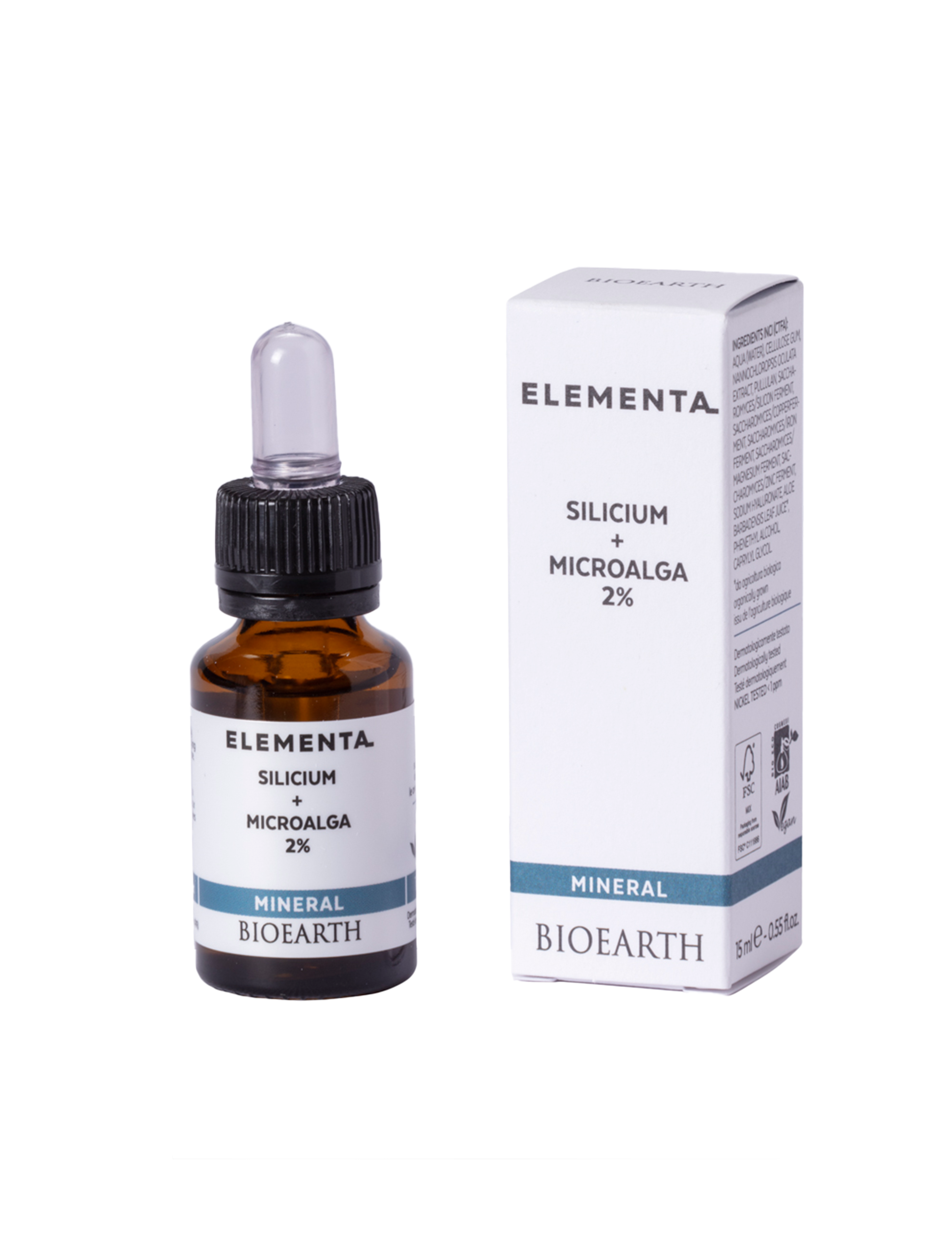 ELEMENTA Silicium + Microalga 2%, 15 ml