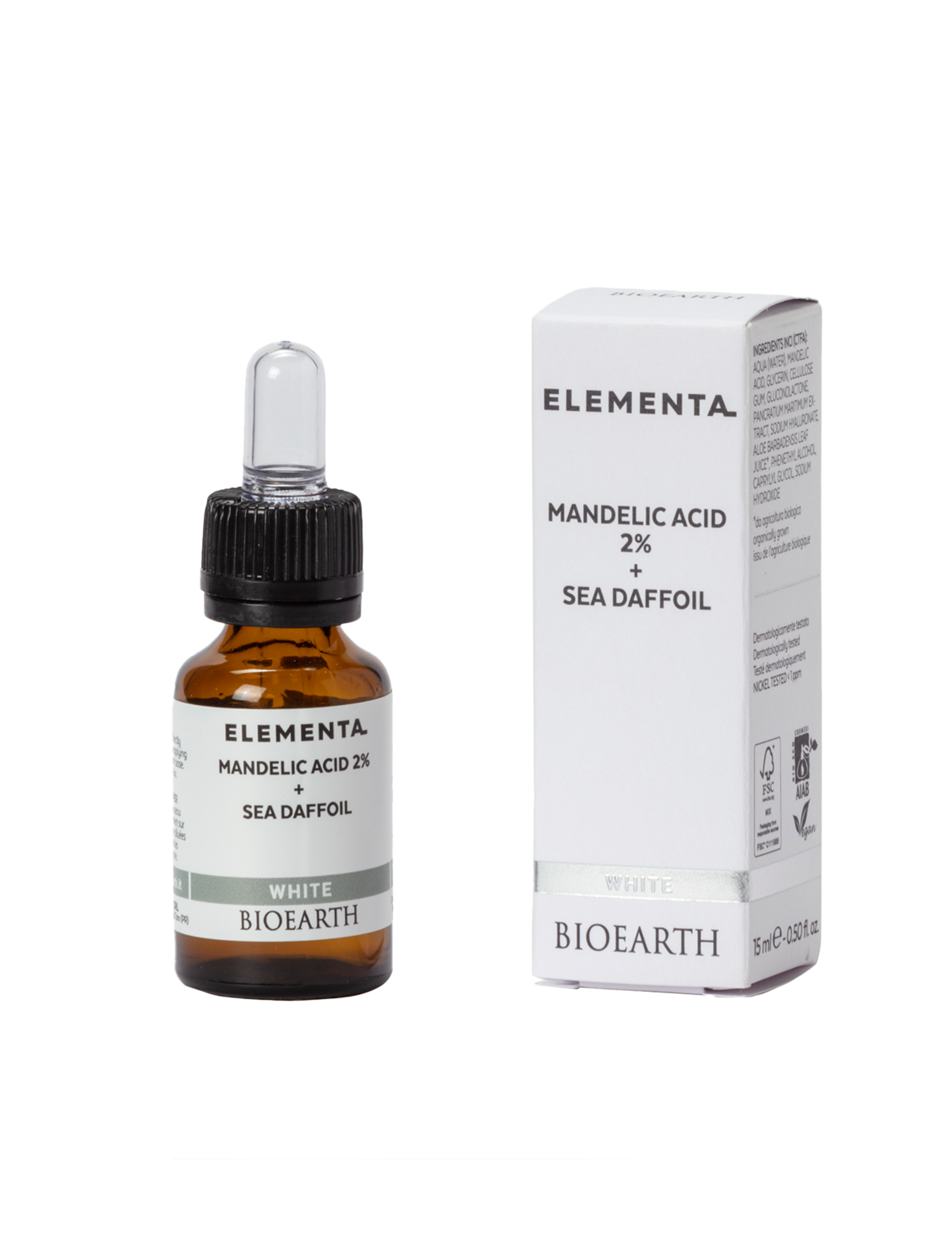ELEMENTA Mandelic Acid 2% + Sea Daffodil, 15 ml