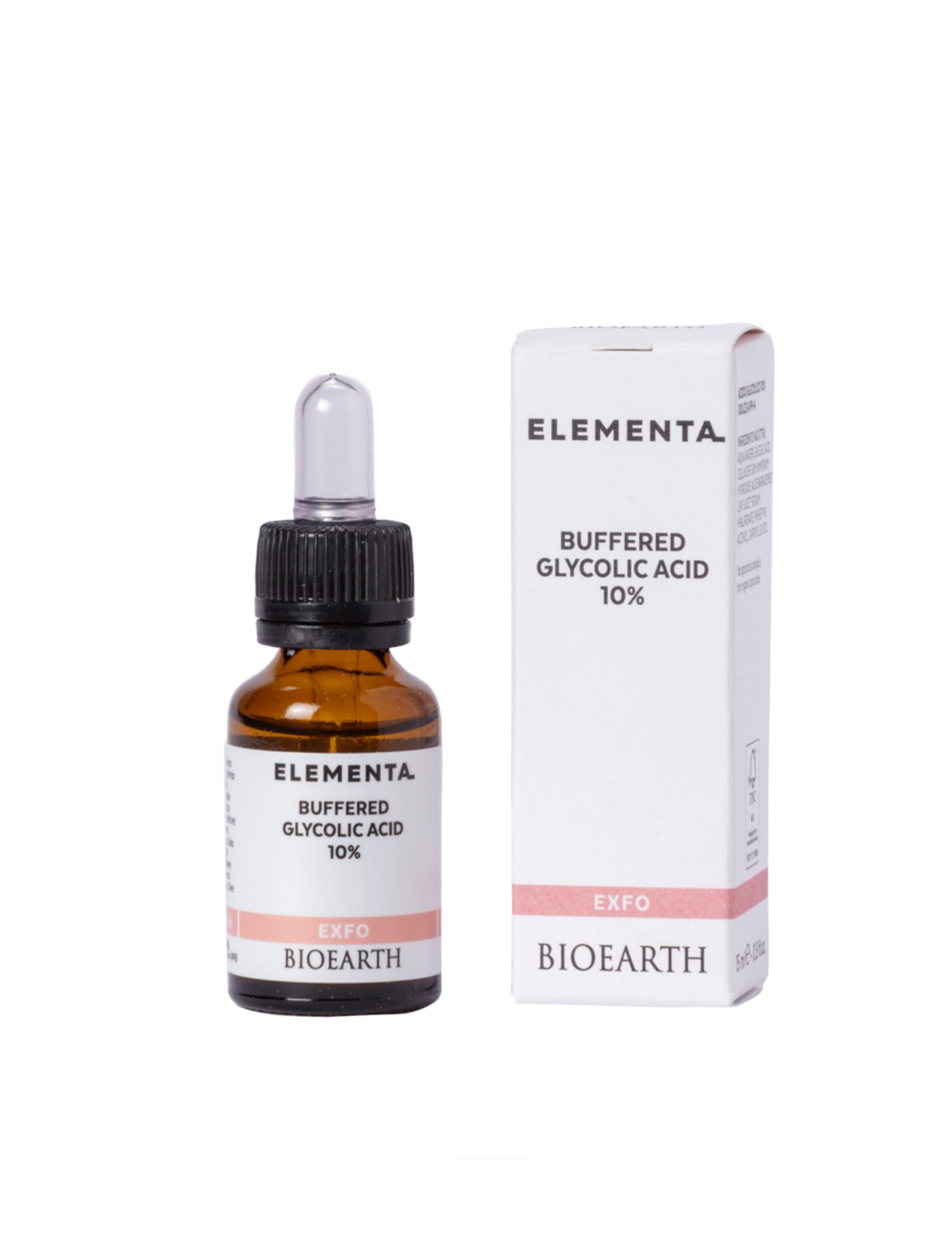 ELEMENTA Buffered Glycolic Acid 10%, 15ml