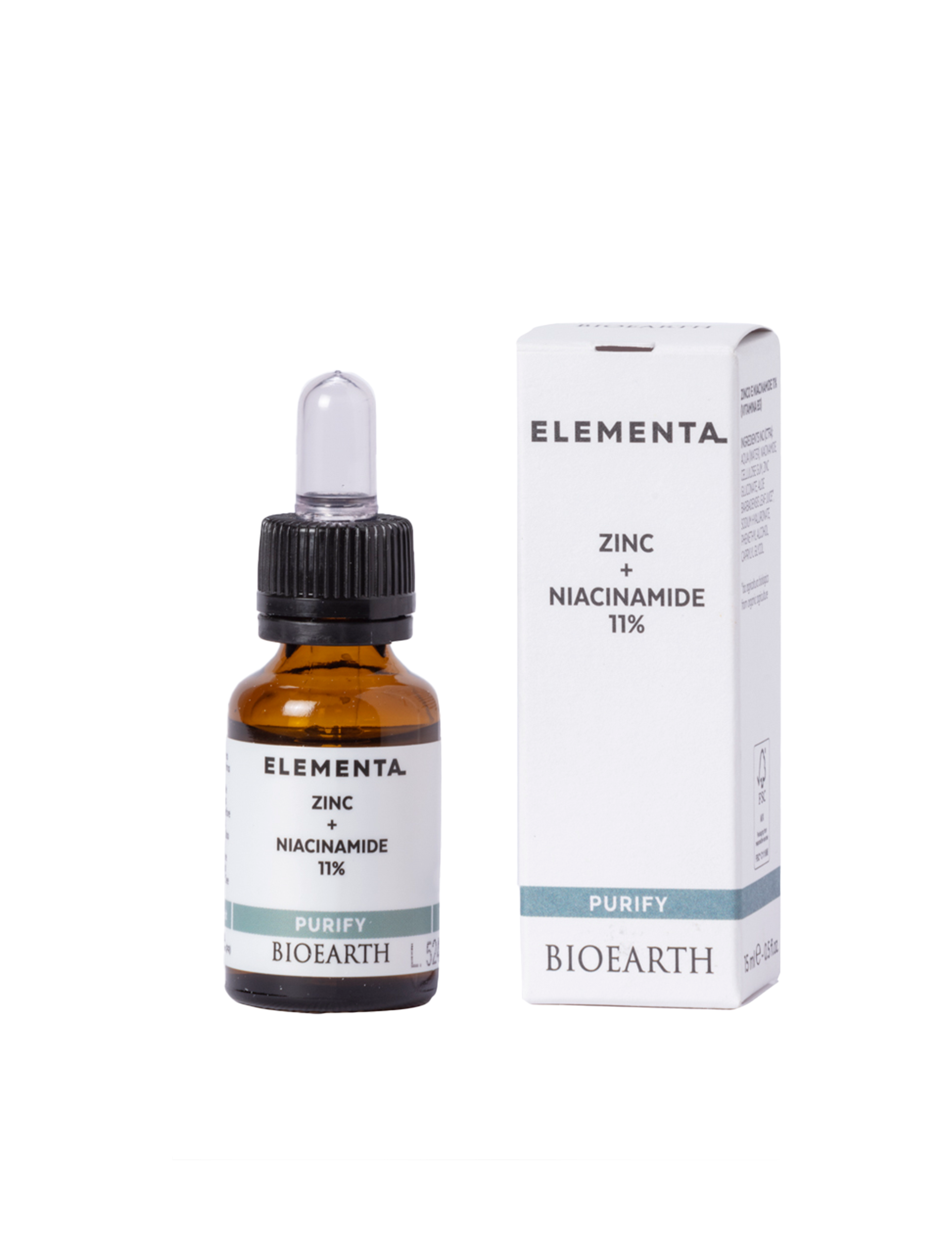 ELEMENTA Zinc + Niacinamide 11%, 15ml