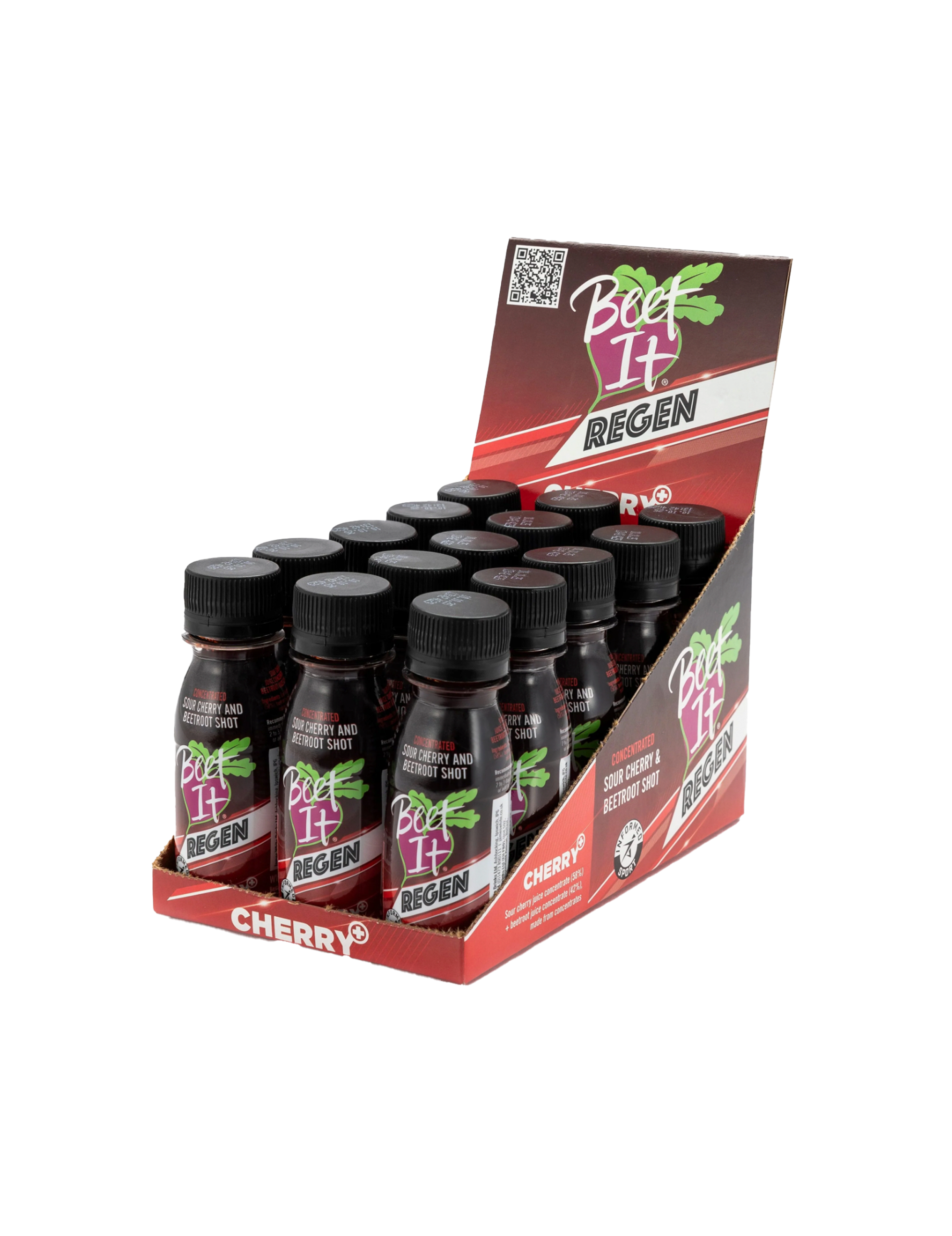 Beet It Regen Cherry + Shot 15 stk.
