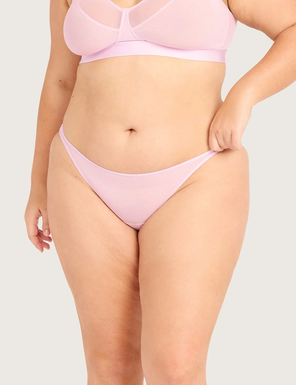 Boody FreeMesh bikini-trusse i Pink Sorbet – billede 13