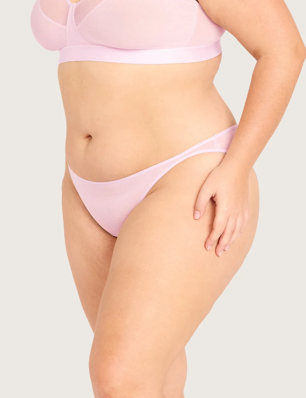 Boody FreeMesh bikini-trusse i Pink Sorbet – billede 15