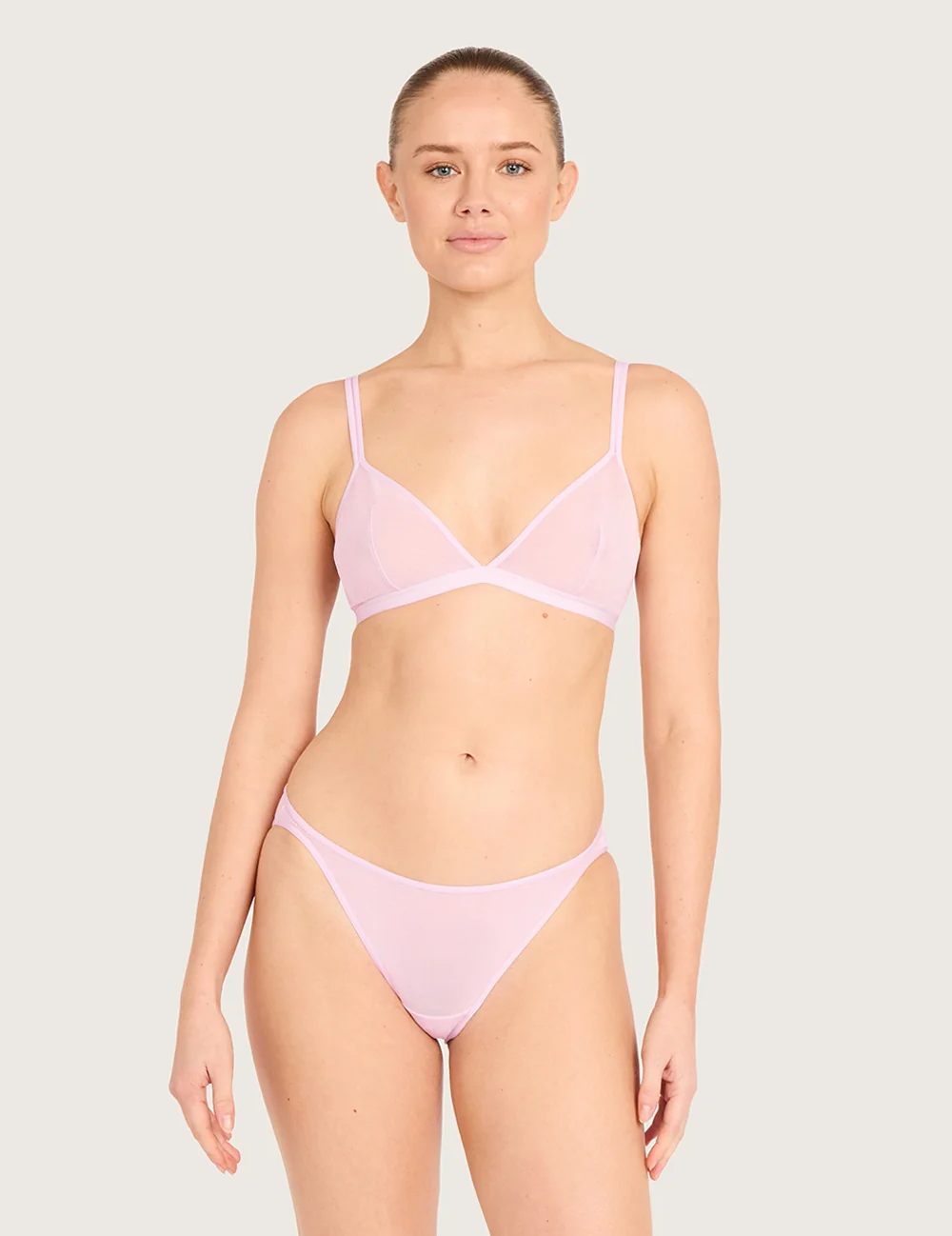 Boody FreeMesh bikini-trusse i Pink Sorbet – billede 5