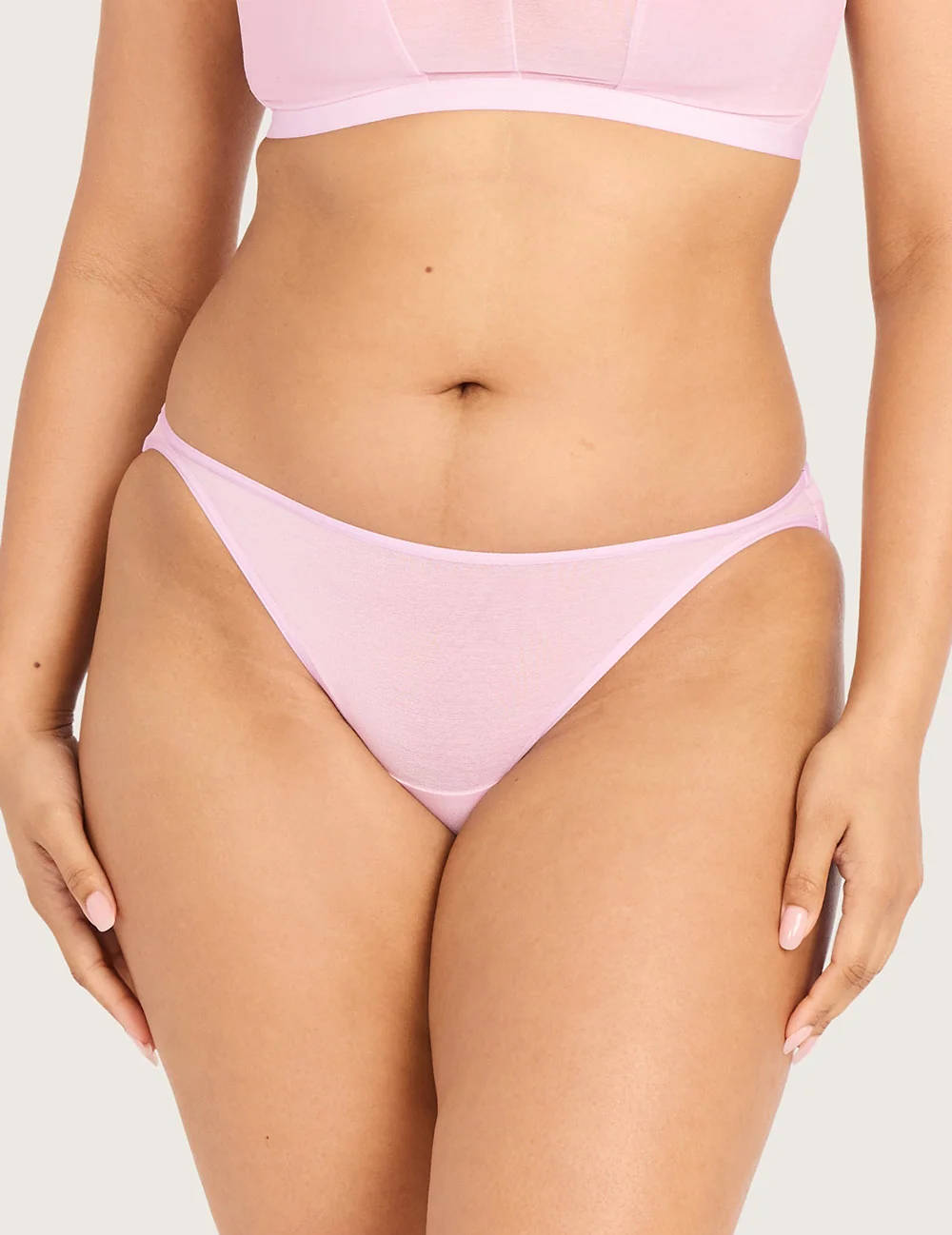 Boody FreeMesh bikini-trusse i Pink Sorbet – billede 7