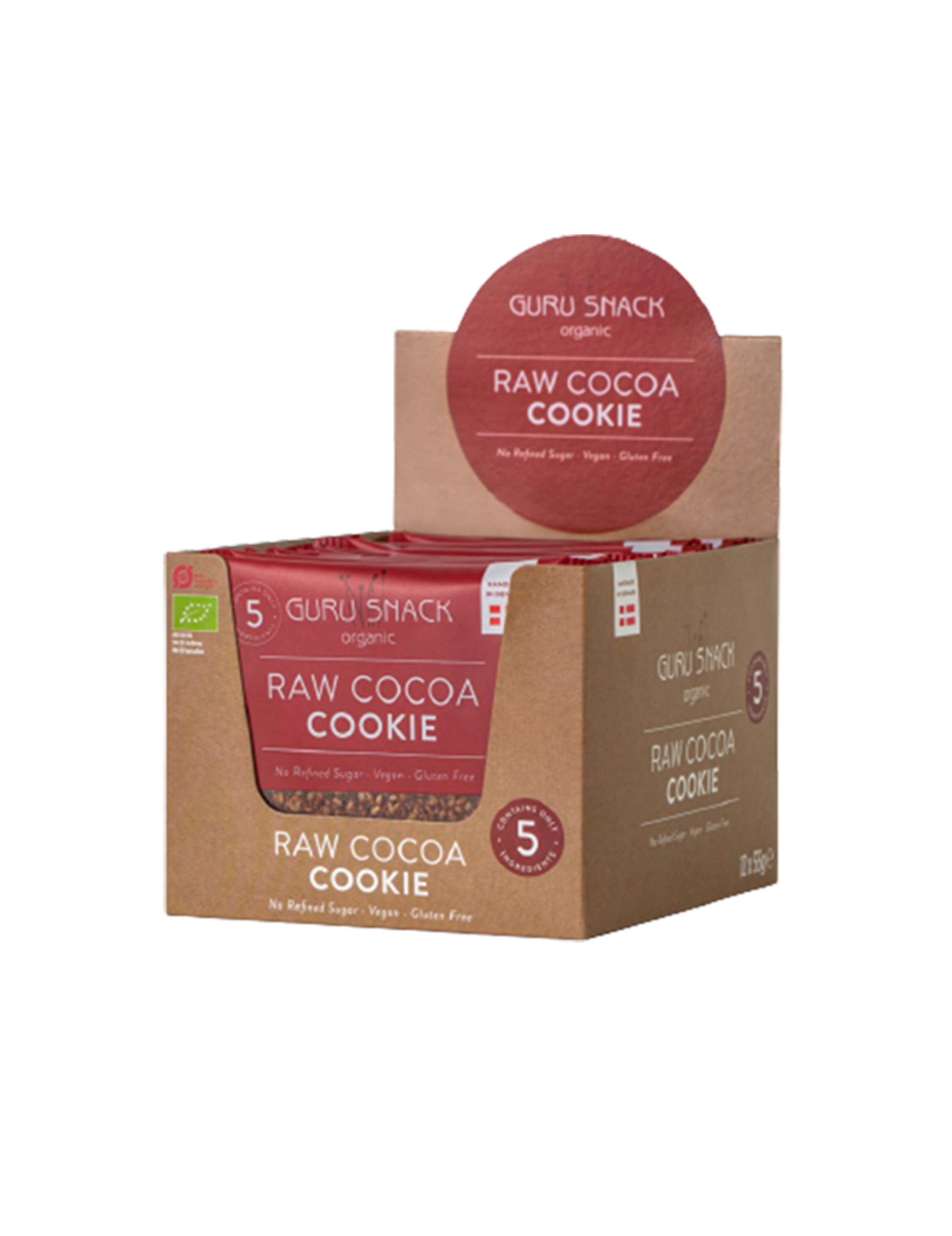 Raw Cookie Cocoa ØKO (12 pak)