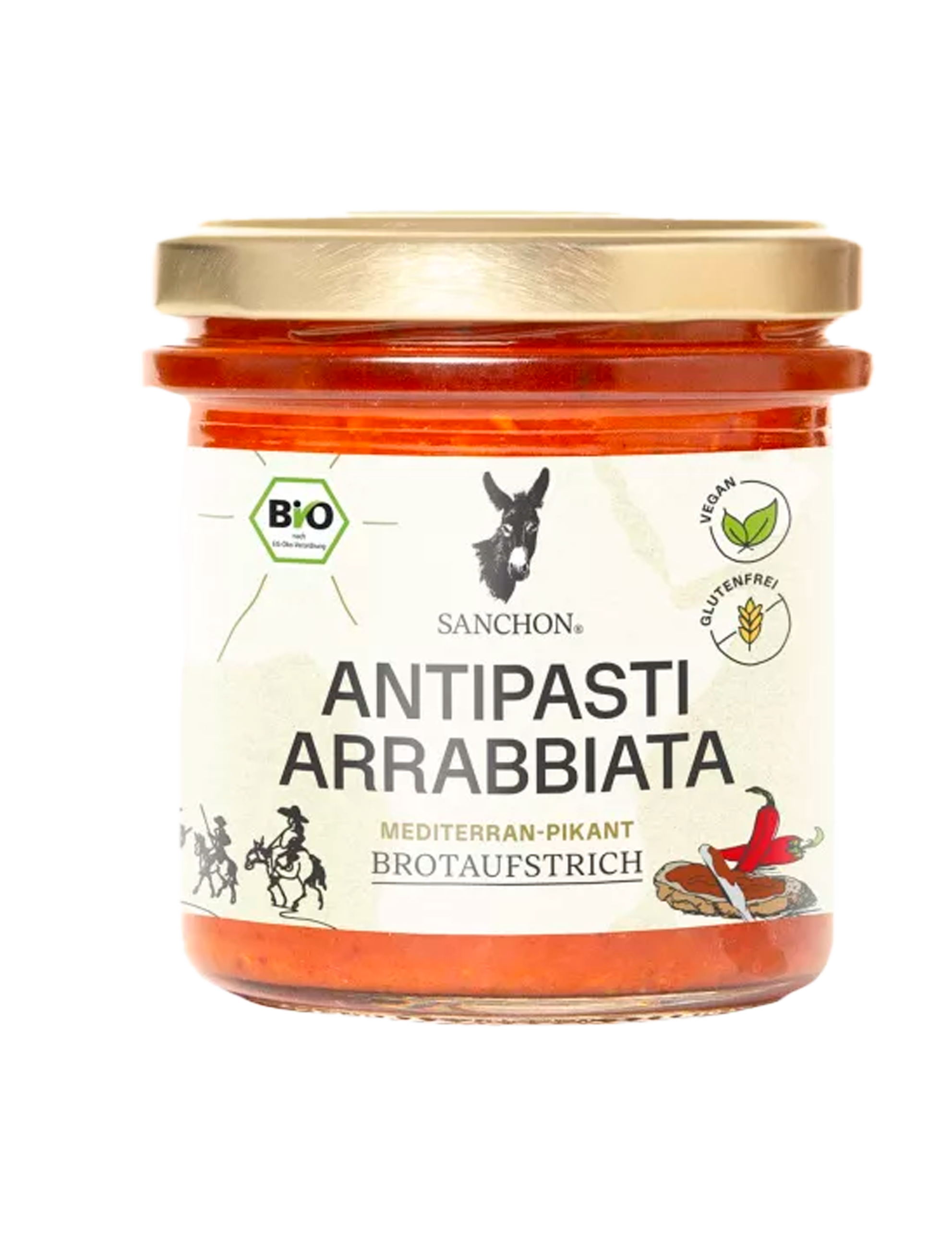 Antipasti Arrabbiata – Vegansk Pålæg med Tomat & Chili (150g)