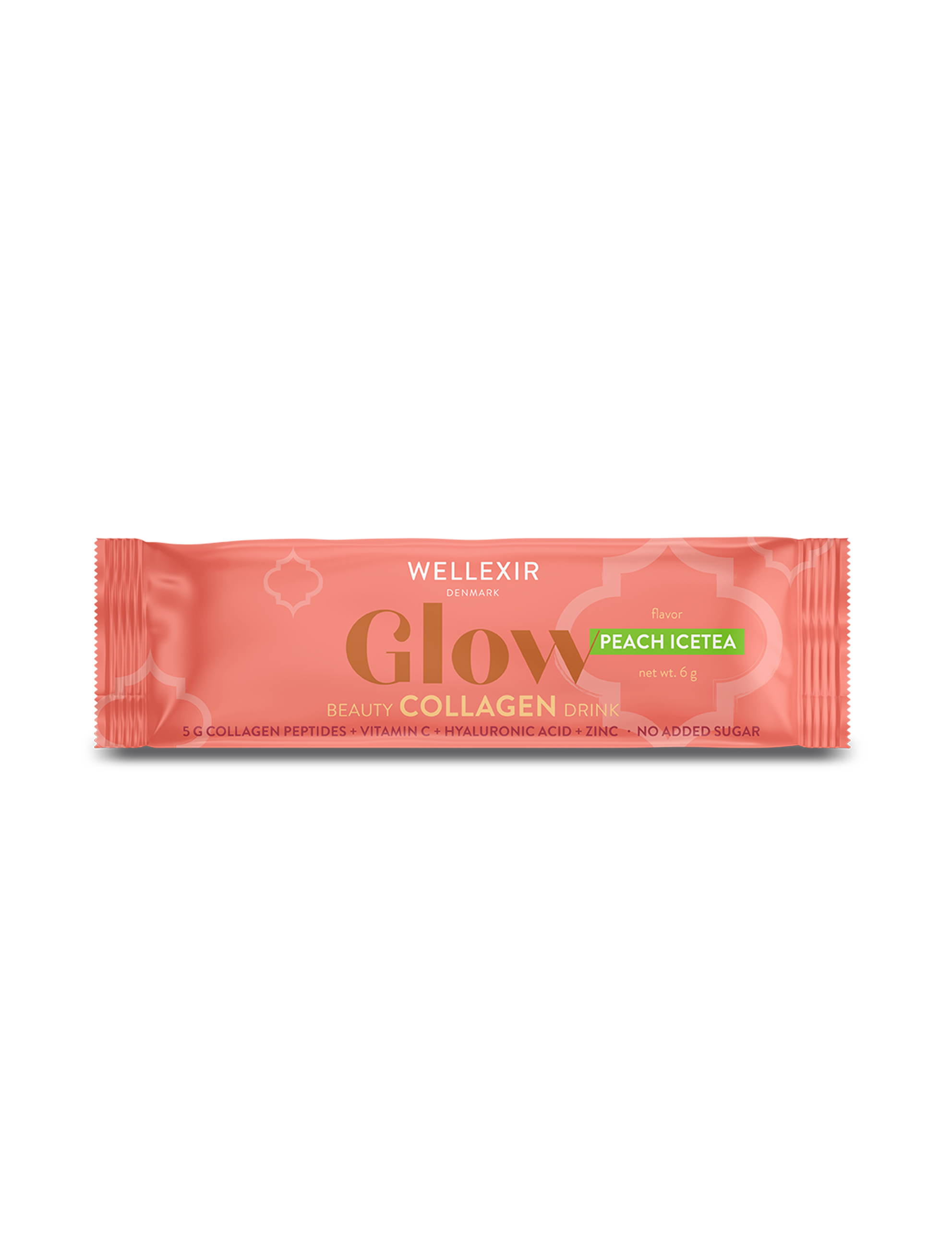 Glow Beauty Collagen Drink - Peach Ice Tea (30 stk)