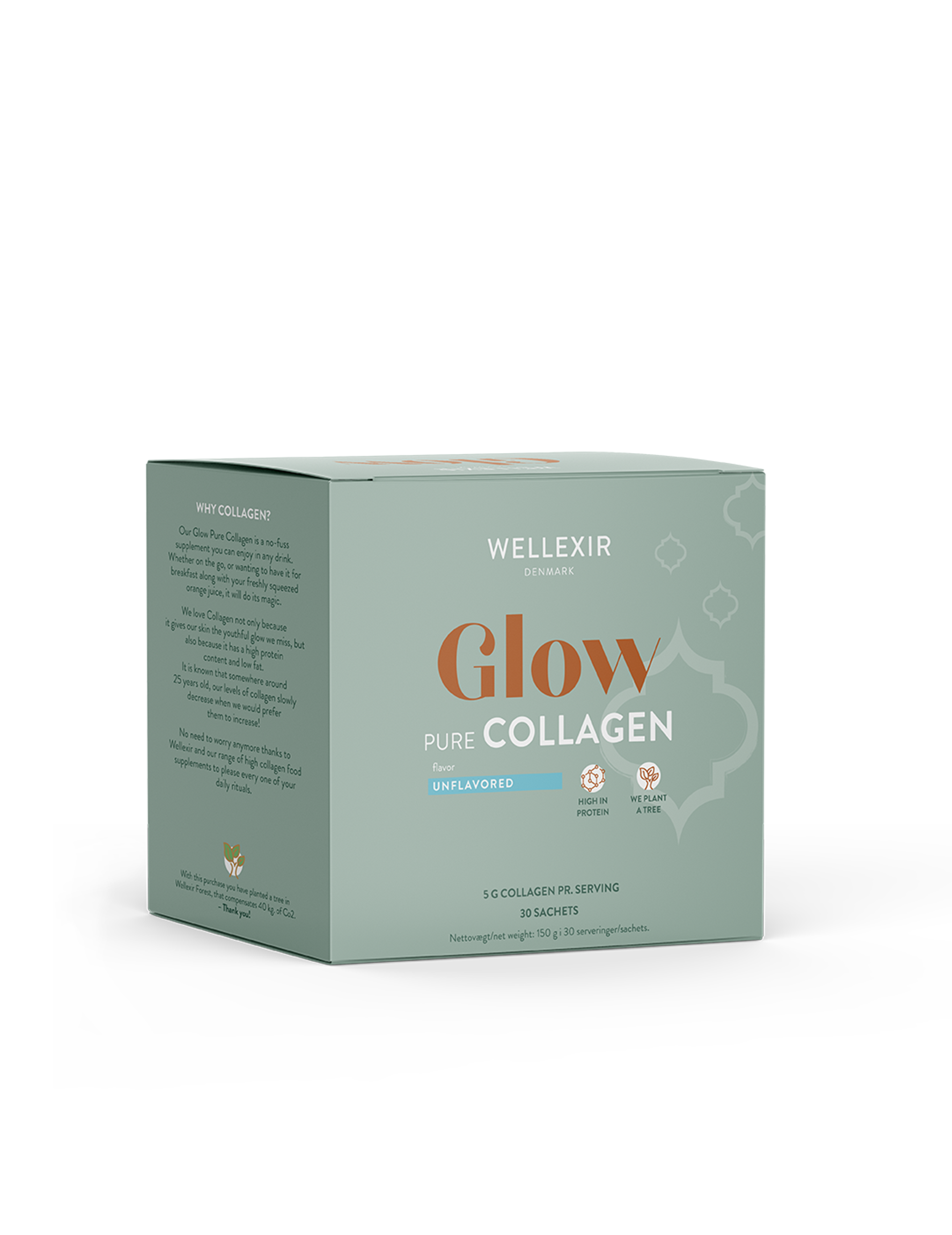 Glow Pure Collagen Unflavoured (30 stk)